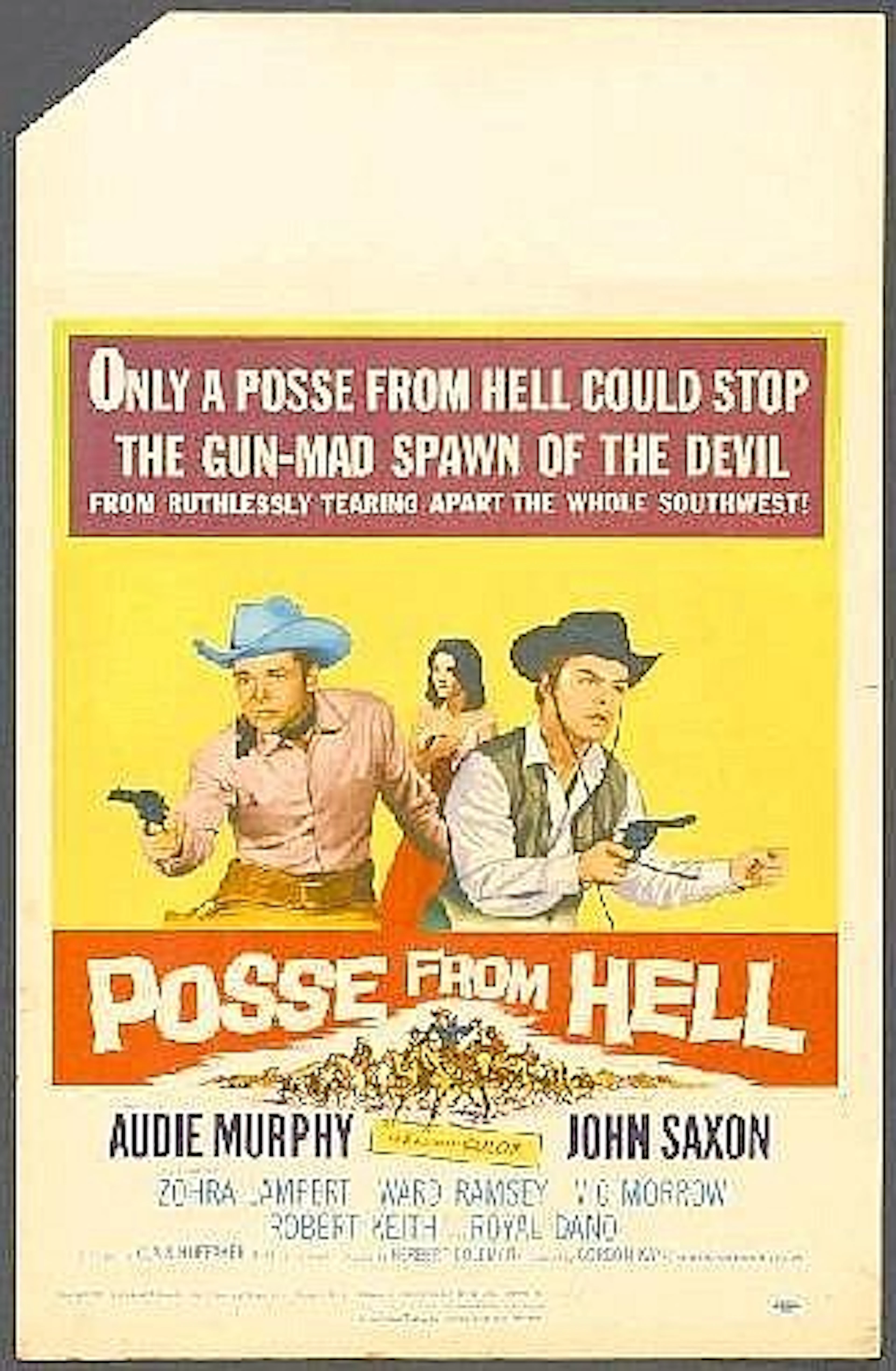 [ Movie Posters ] Posse from Hell (Universal International