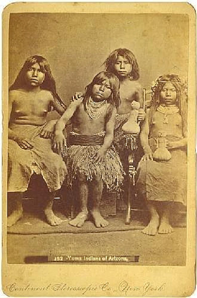 [ Native American Art ] Cabinet Card - Studio portrait of...