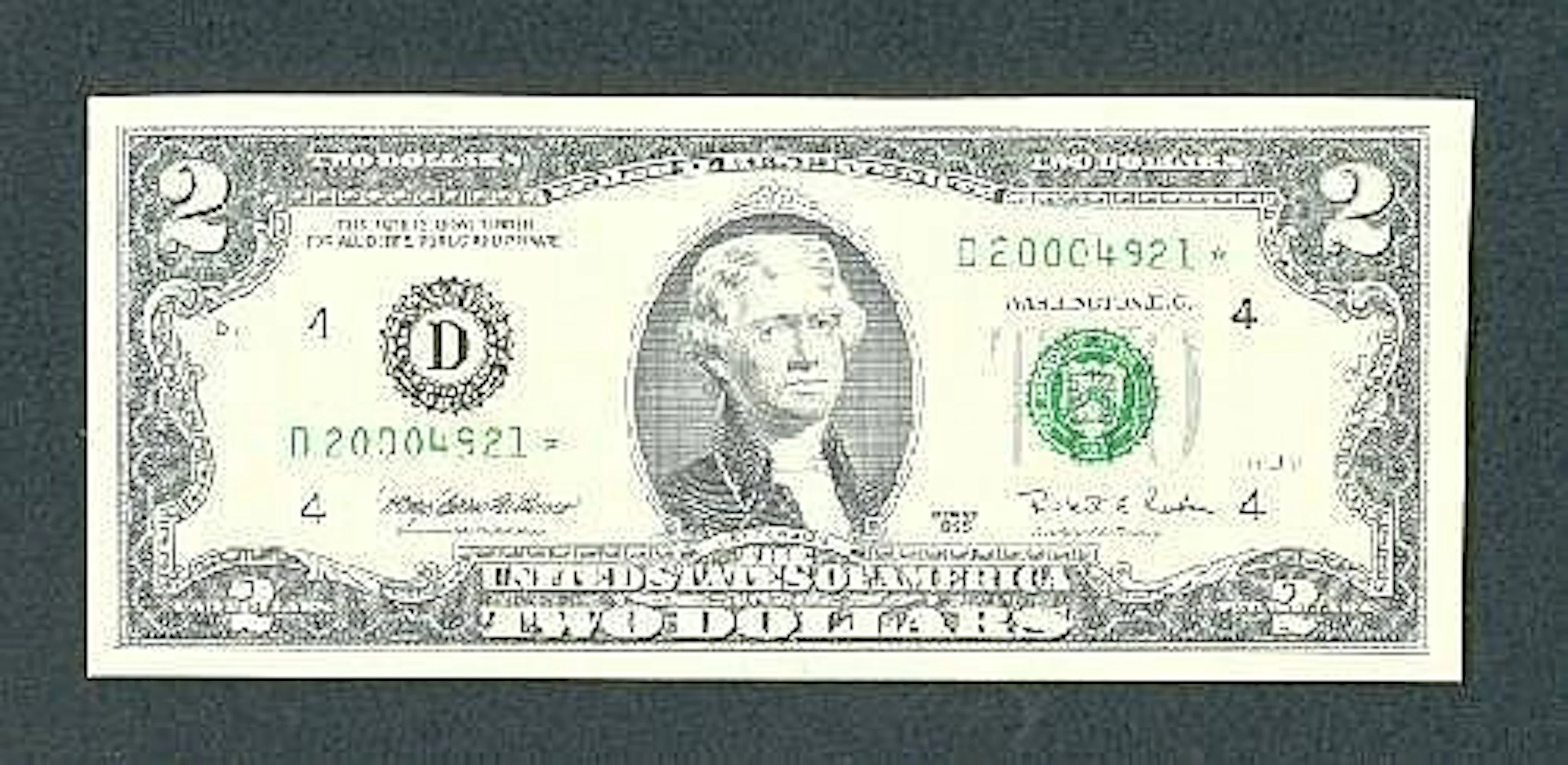 [ Banknotes ] Small Size : 630 Allen 1936041 Fr