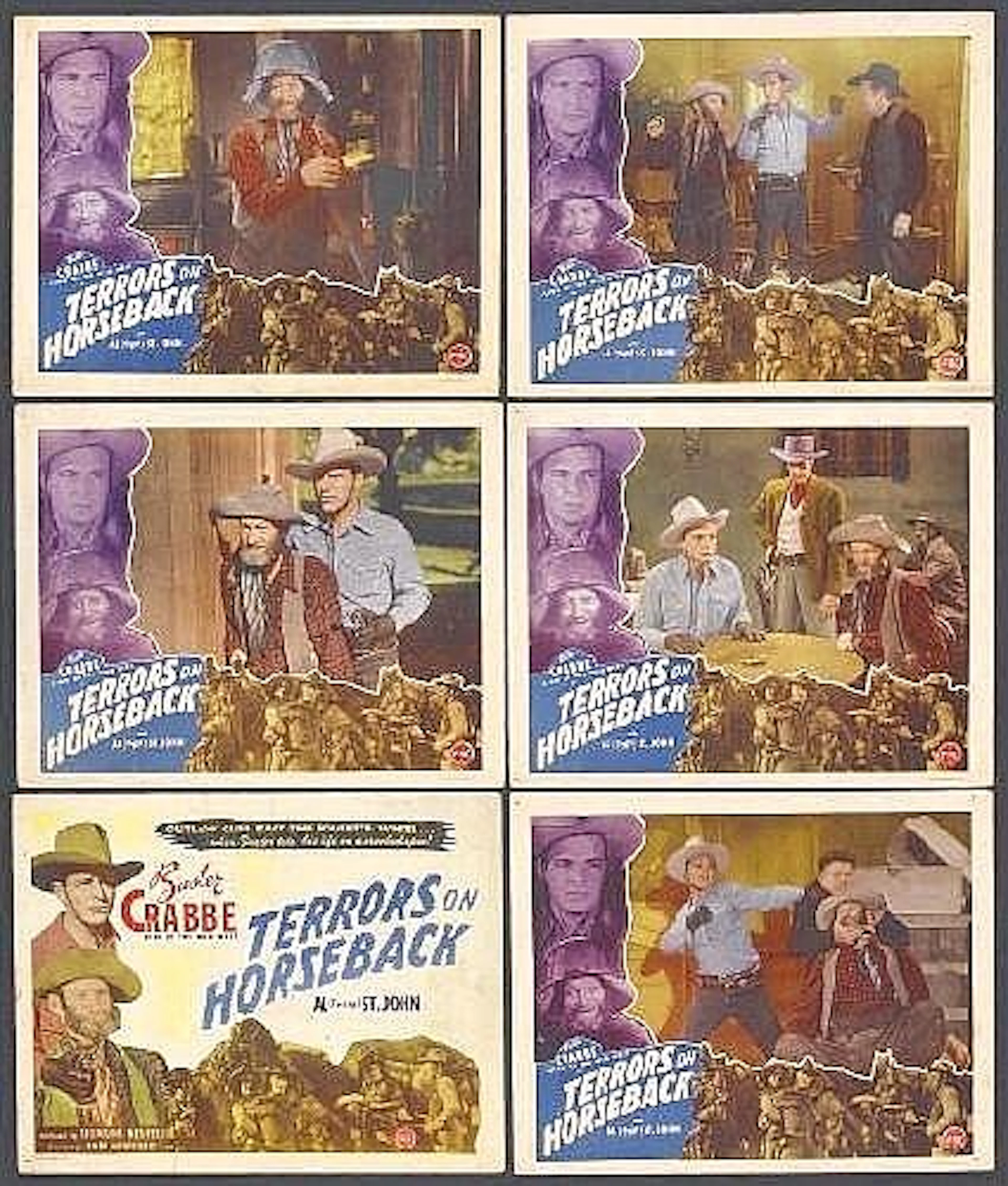 [ Movie Posters ] Terrors on Horseback (PRC
