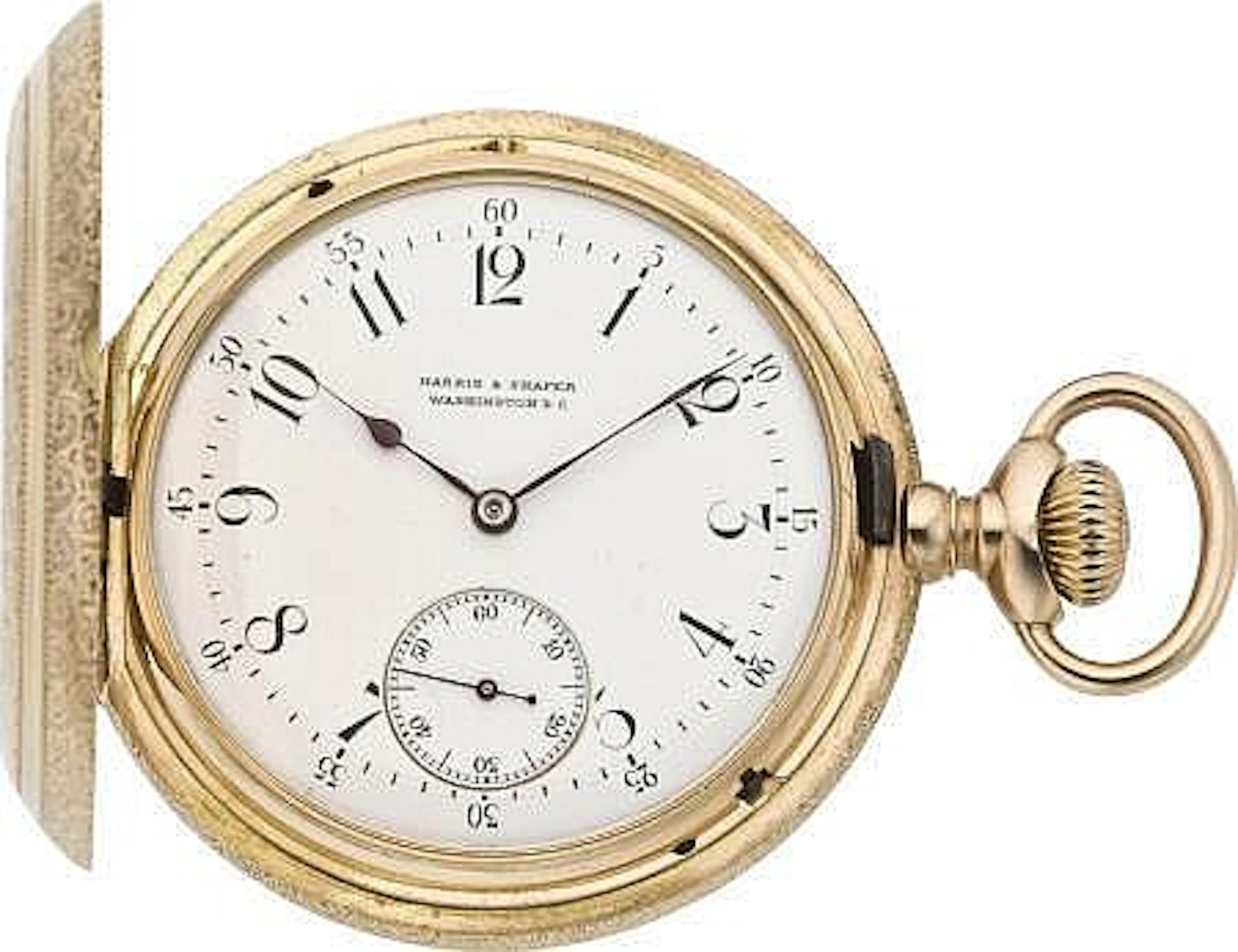 Dietrich Gruen Men's Diamond, Enamel, Platinum