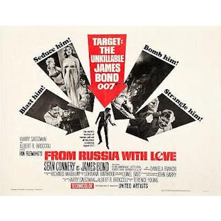 From Russia with Love (United Artists, 1964). Half Shee