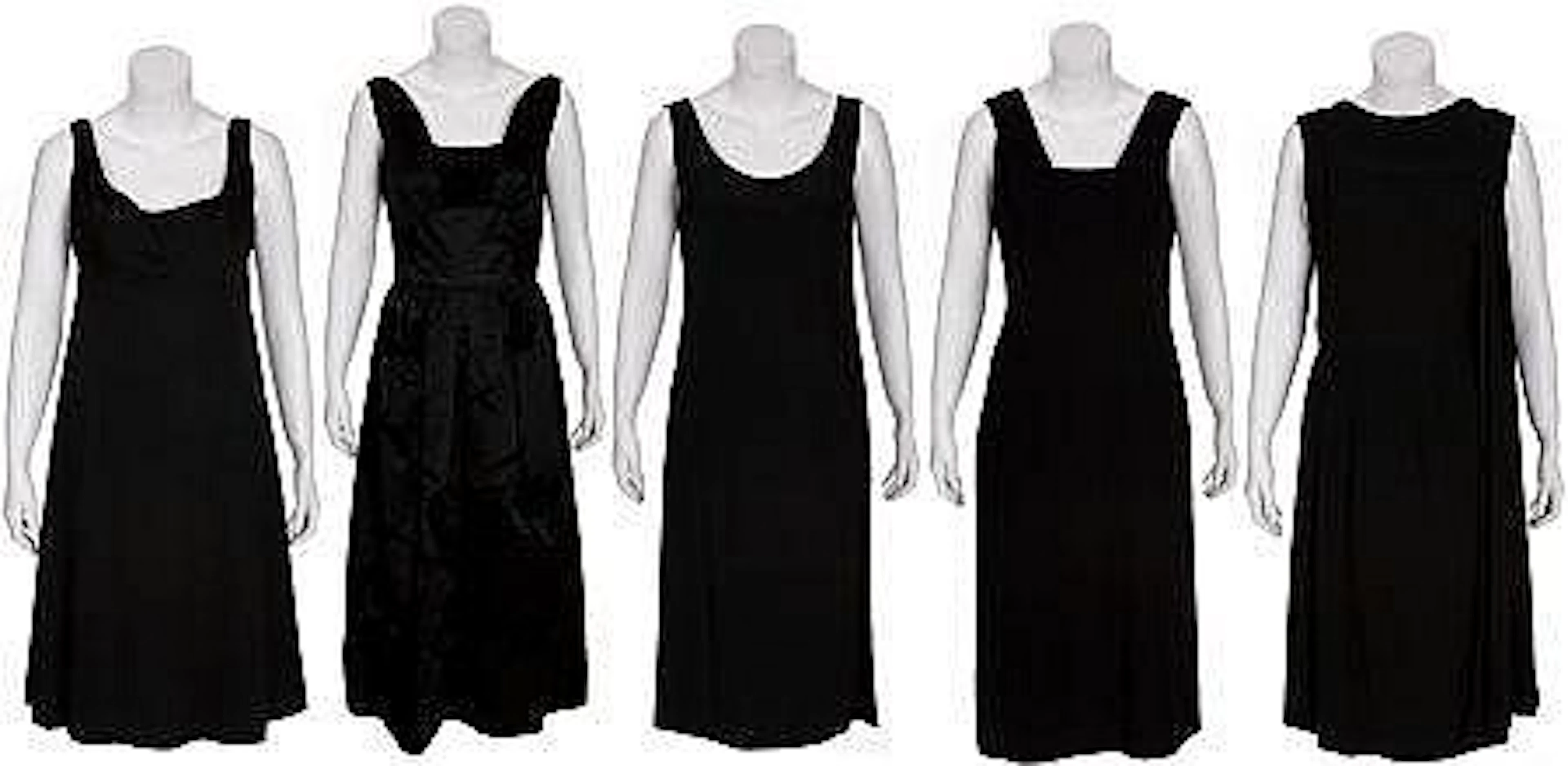 Edie Adams Personal Black Dresses.
