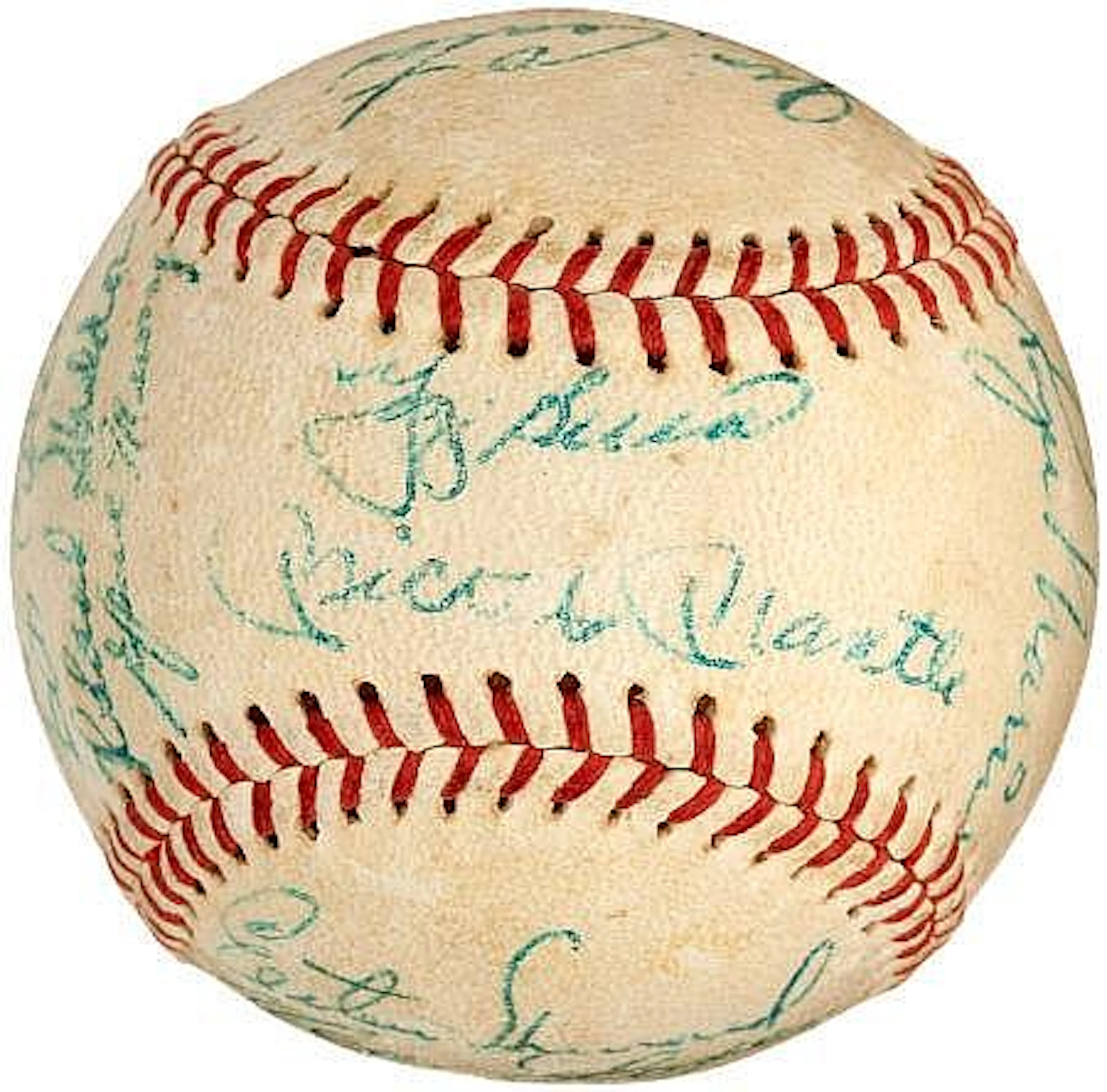1961 New York Yankees Team Signed Baseball.