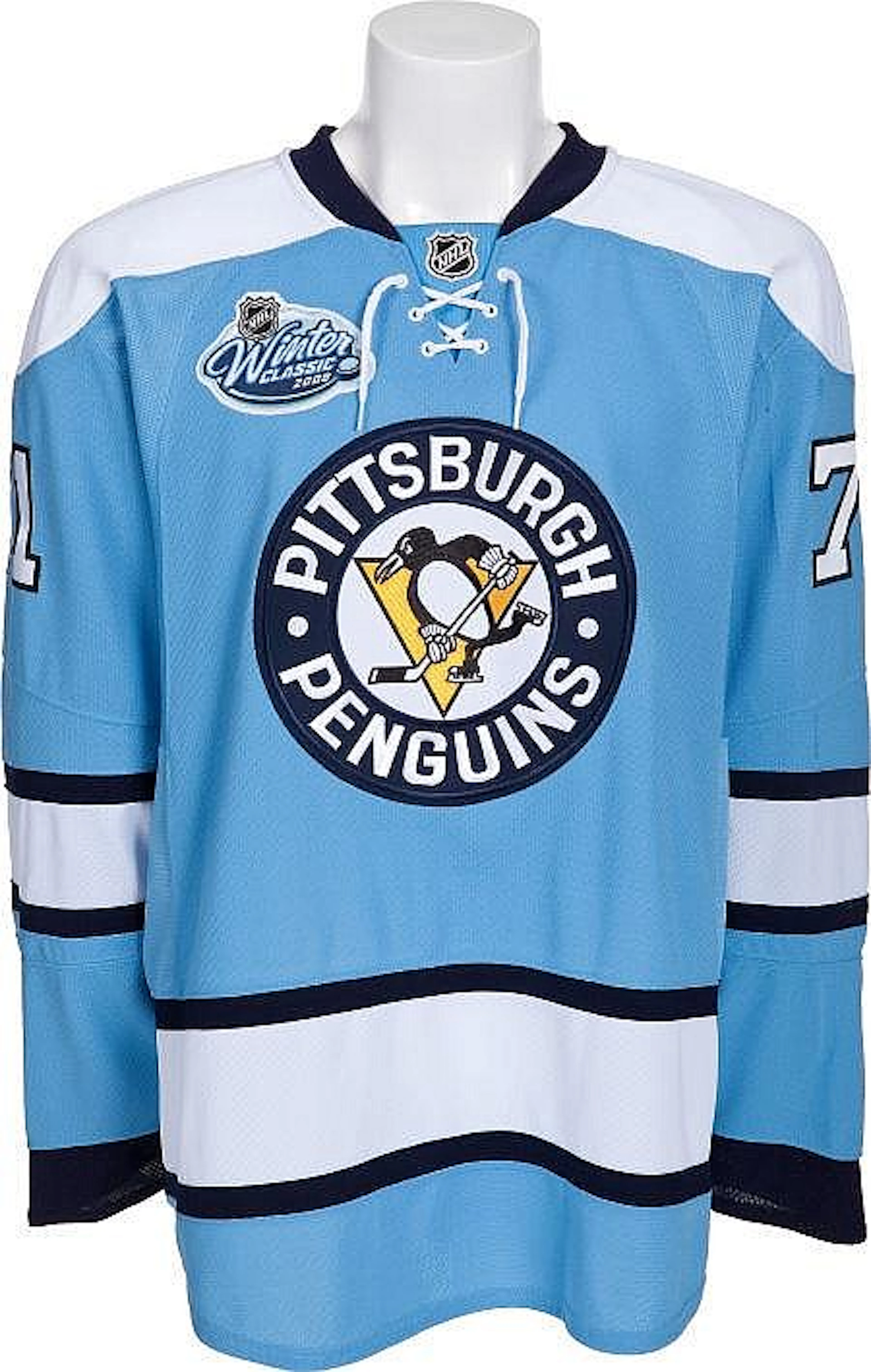 2008 Evgeni Malkin Winter Classic Game Worn Pittsburgh
