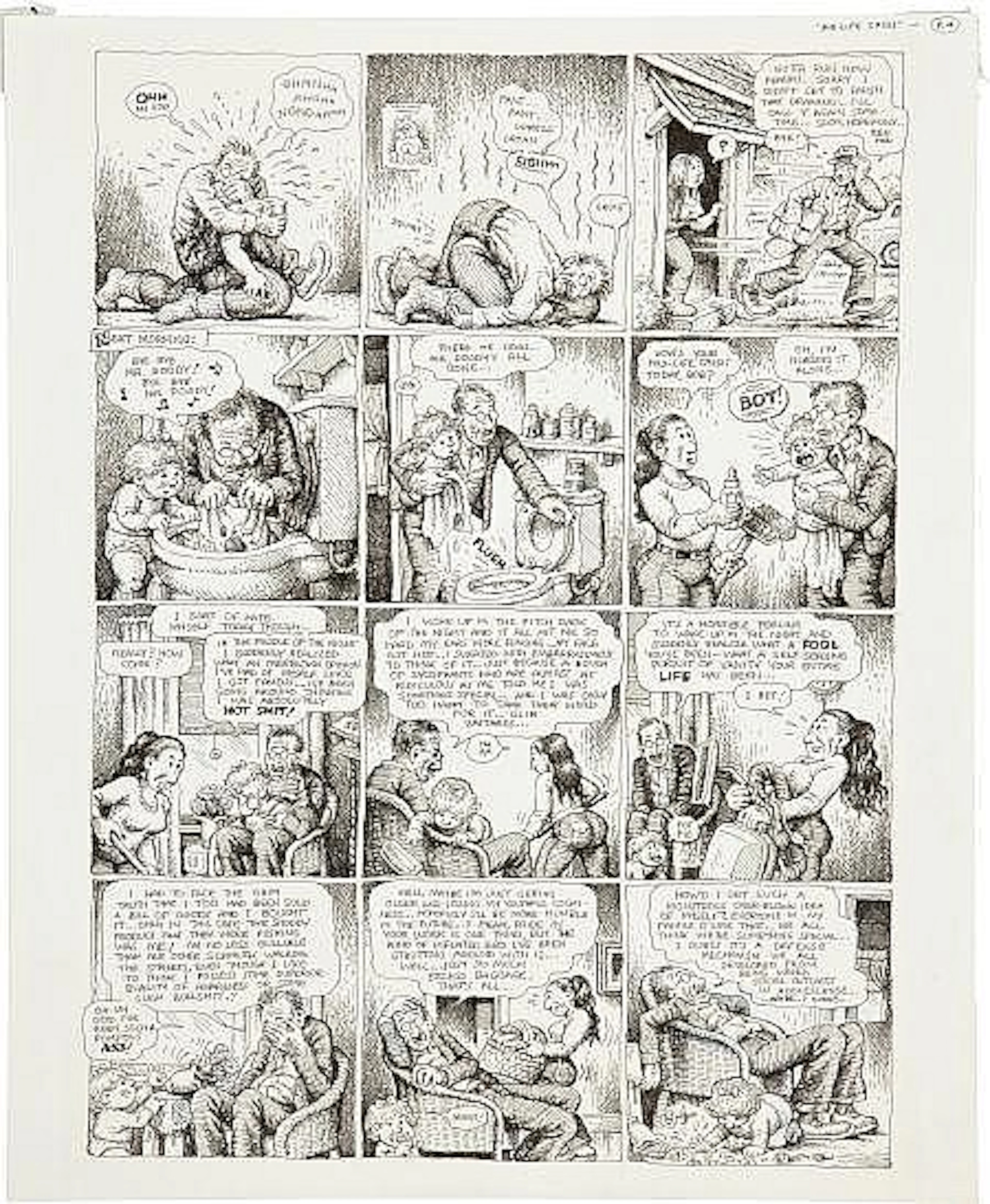 Robert Crumb Weirdo #7 "Uncle Bob's Mid-Life Crisis" Pa