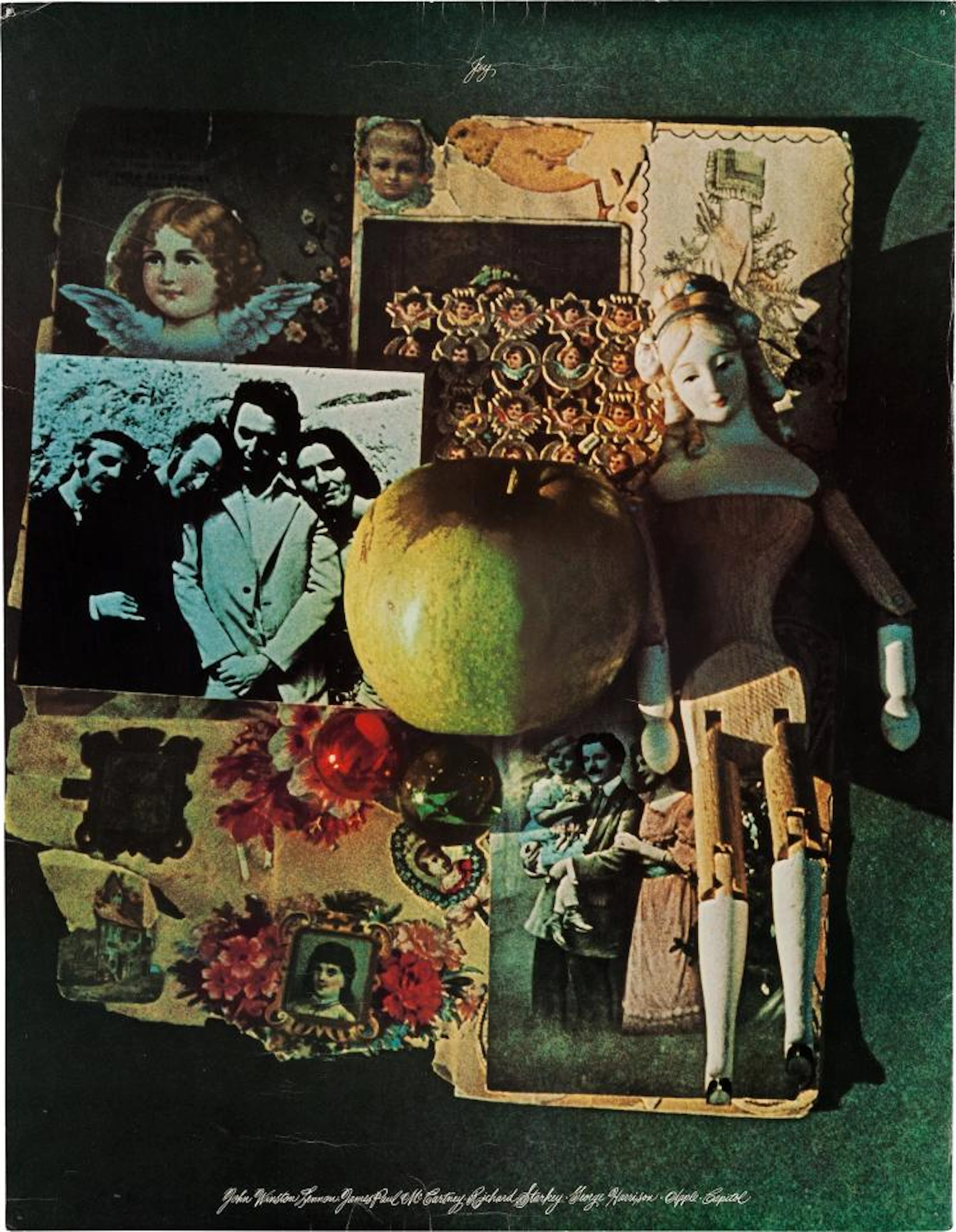 Beatles "Joy" Holiday Greeting Poster (Apple, 1970). D