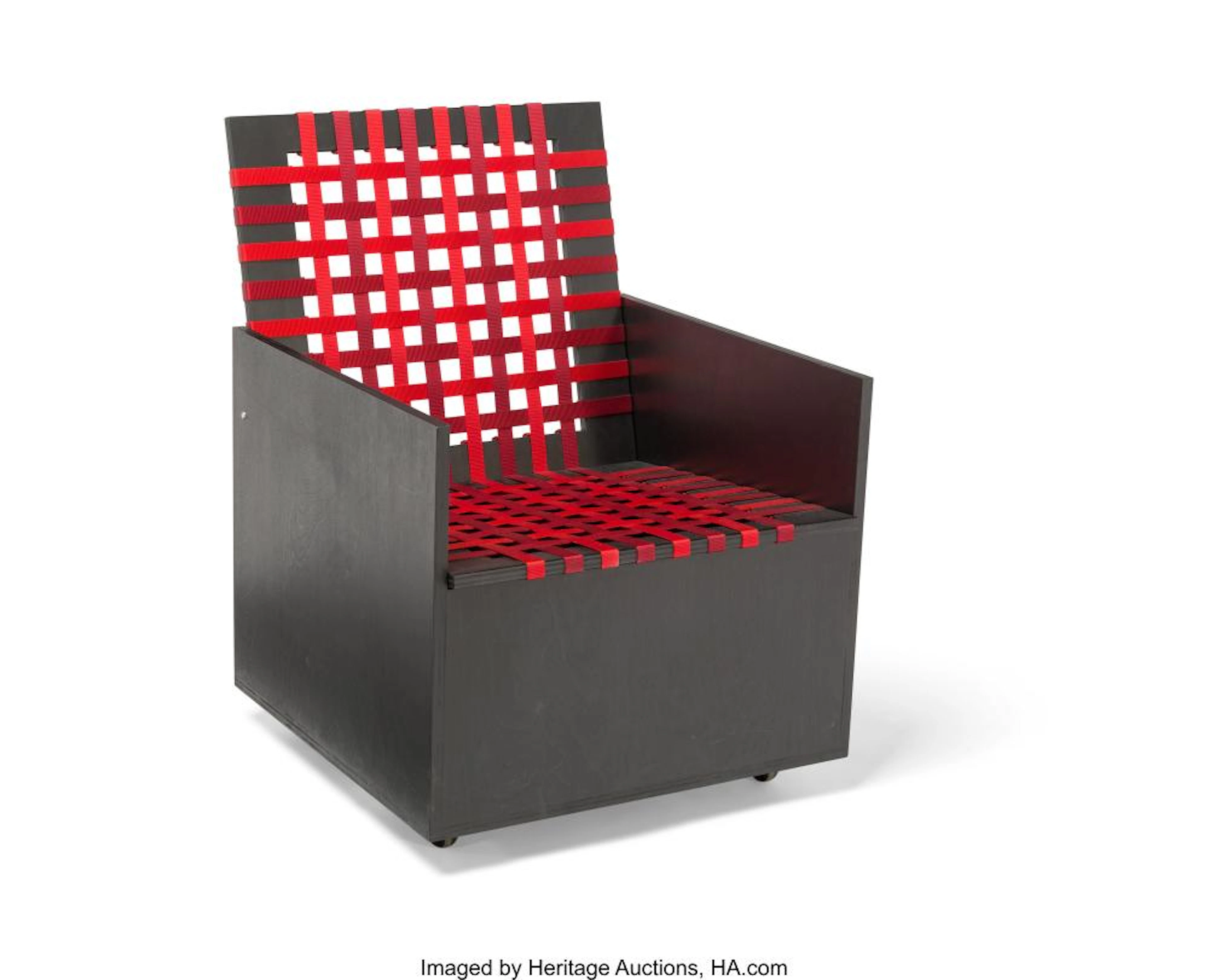 Mary Ann Heilmann (American, b. 1940) Clubchair 70, 2009 Painted plywood, nylon