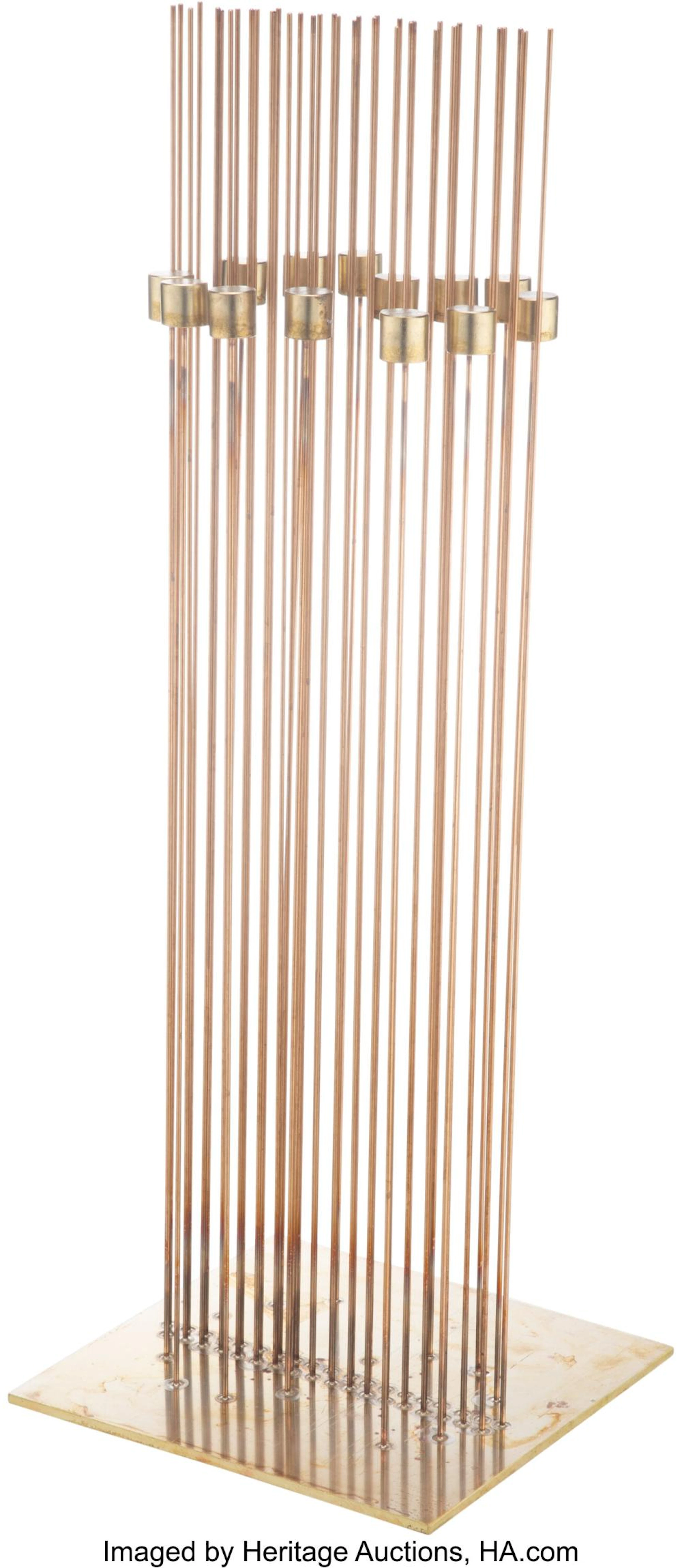 Val Bertoia (American, b. 1949) B-2427 ($ounds Like Money), 2021 Brass, berylliu