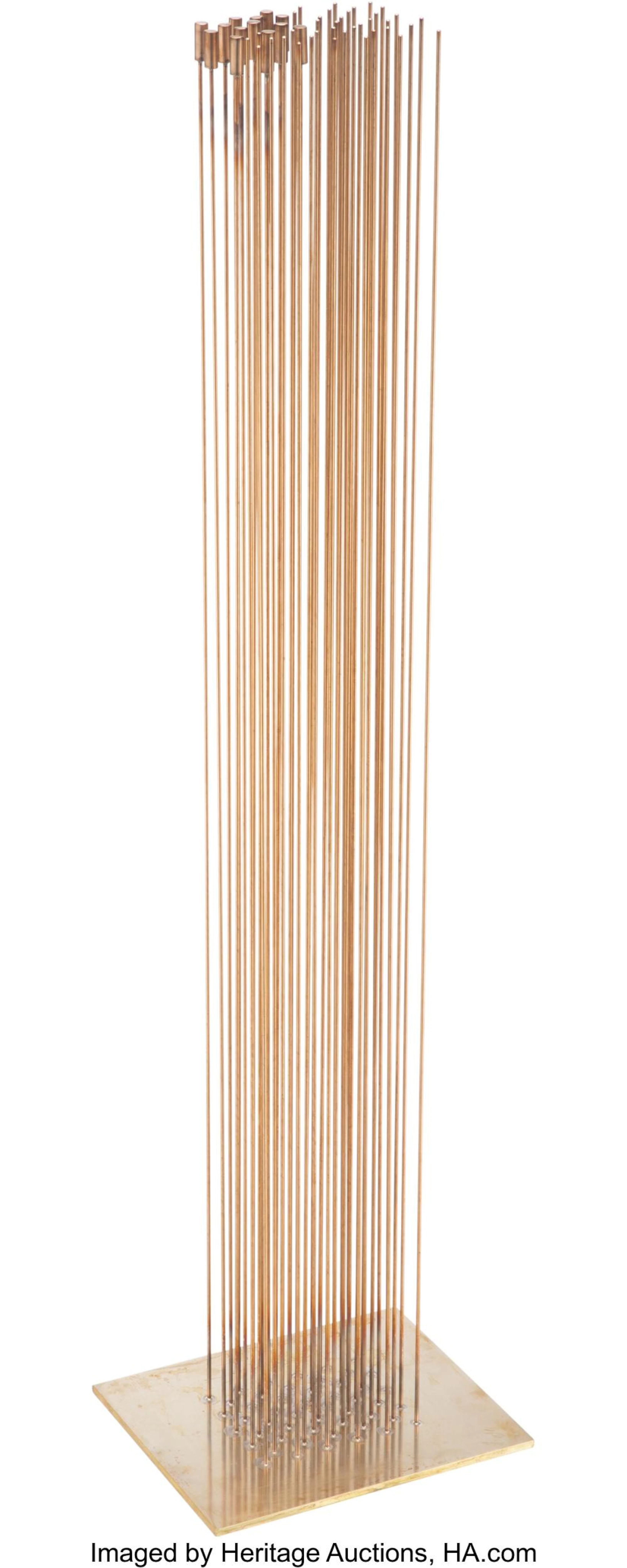 Val Bertoia (American, b. 1949) B-2428 (Sounding Sculpture) Mixed metal 42-1/4