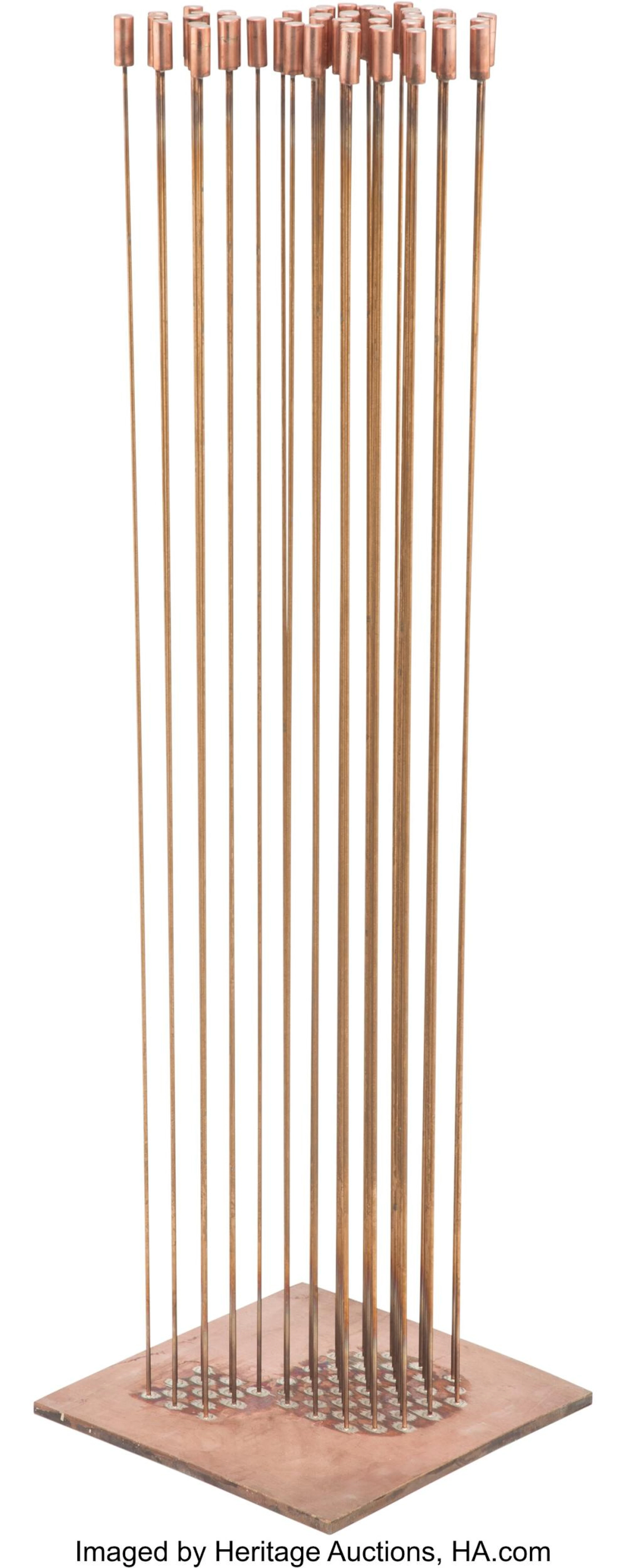 Val Bertoia (American, b. 1949) B-2425, 13 + 37 = 50 Bars of Sounds, 2021 Cat-ta