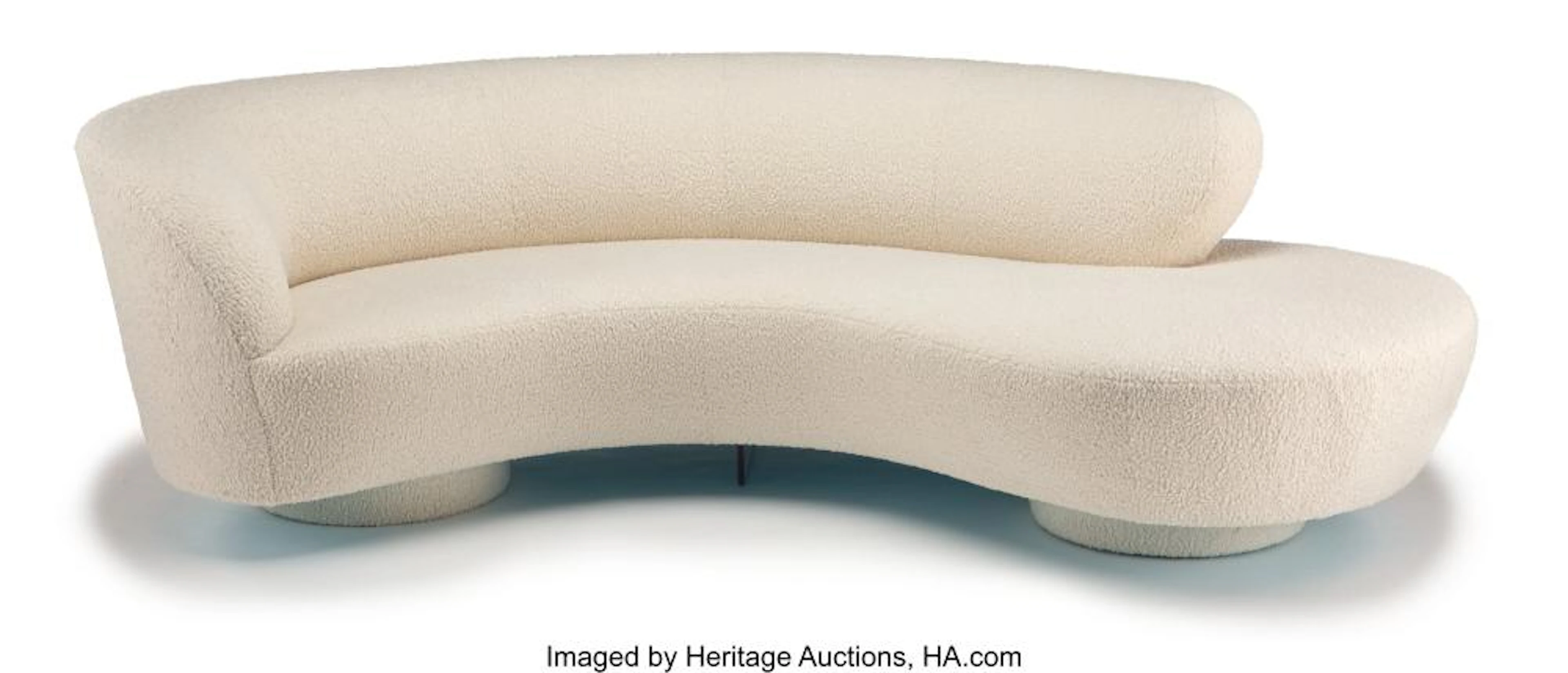Vladimir Kagan (American, 1927-2016) Serpentine Sofa, circa 1990, Directional Bo