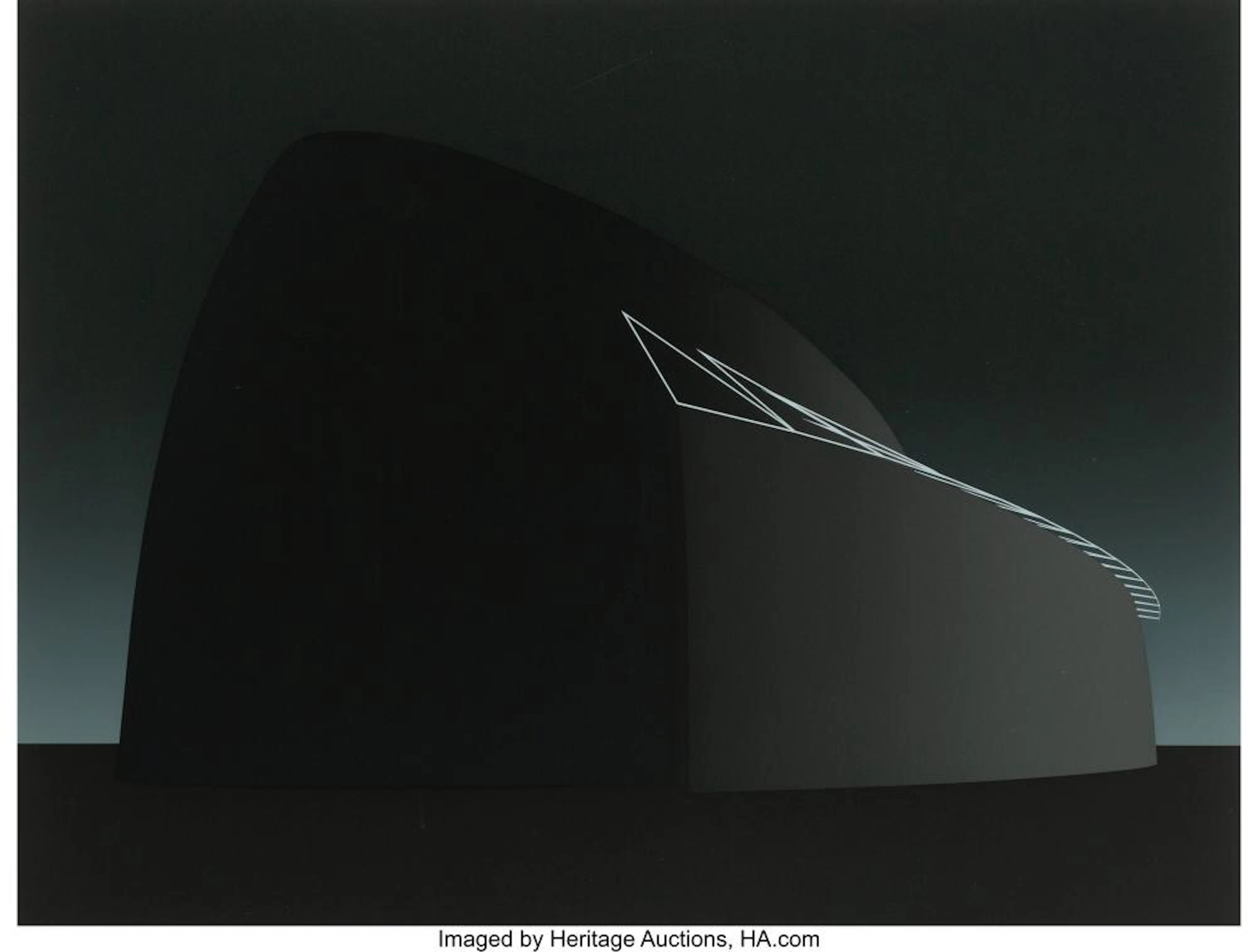 Arata Isozaki (Japanese, b. 1931) A set of three 'Darkness: Nara Centennial Hall