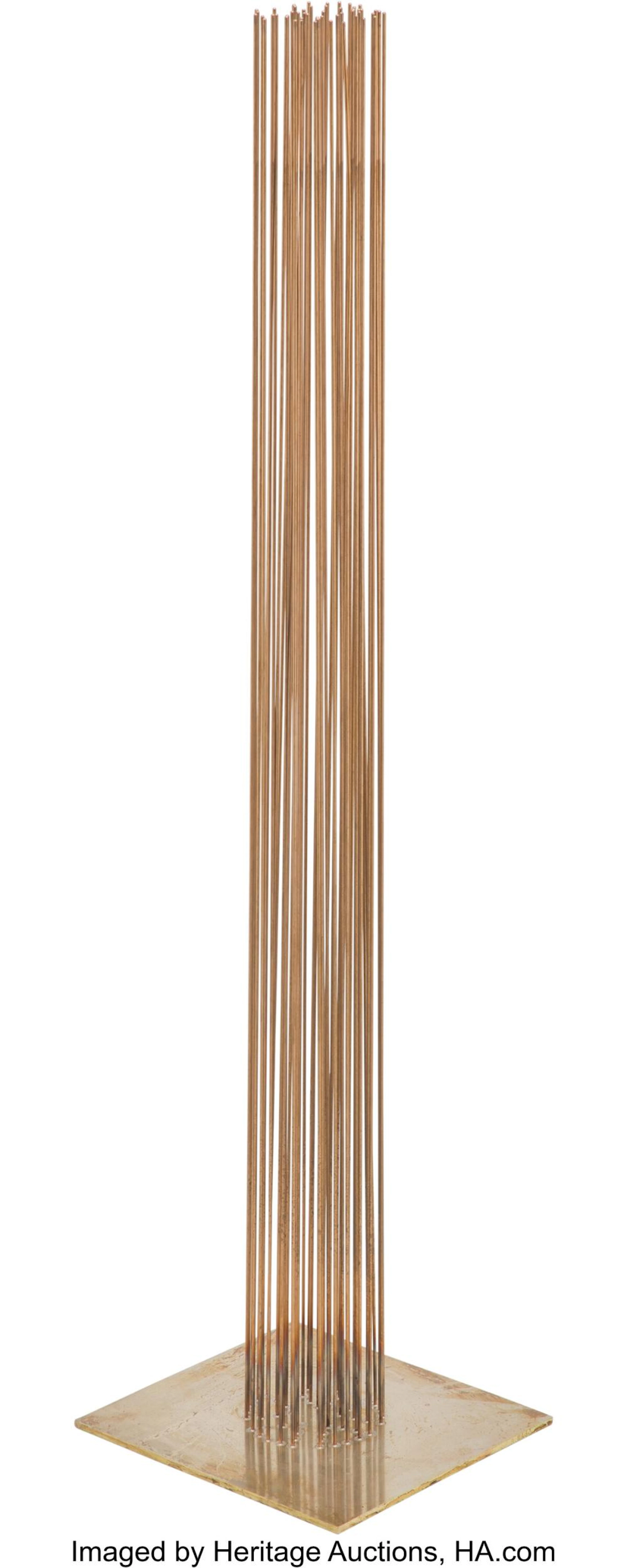 Val Bertoia (American, b. 1949) B-2433 'Round Star of Sound from Fifty Bars', 20