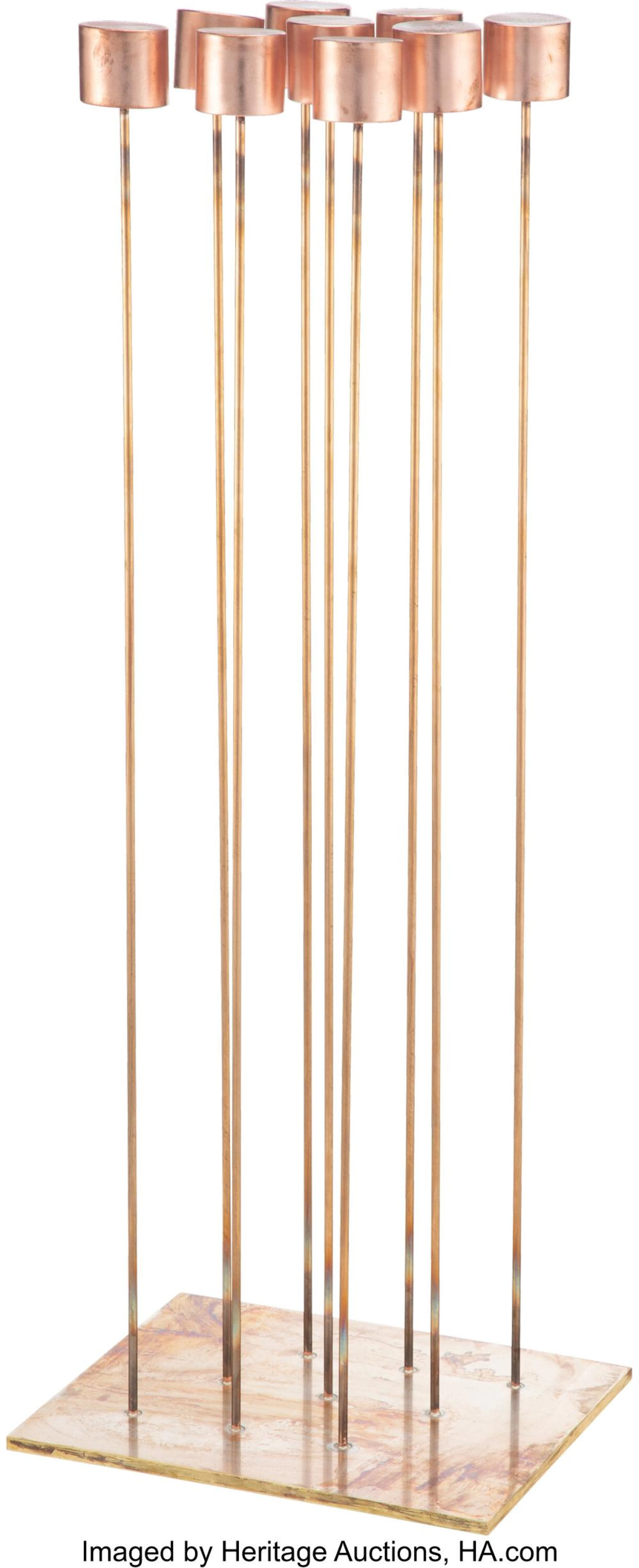 Val Bertoia (American, b. 1949) B-2490 (Sound is Fine from Group of 9), 2021 9 h