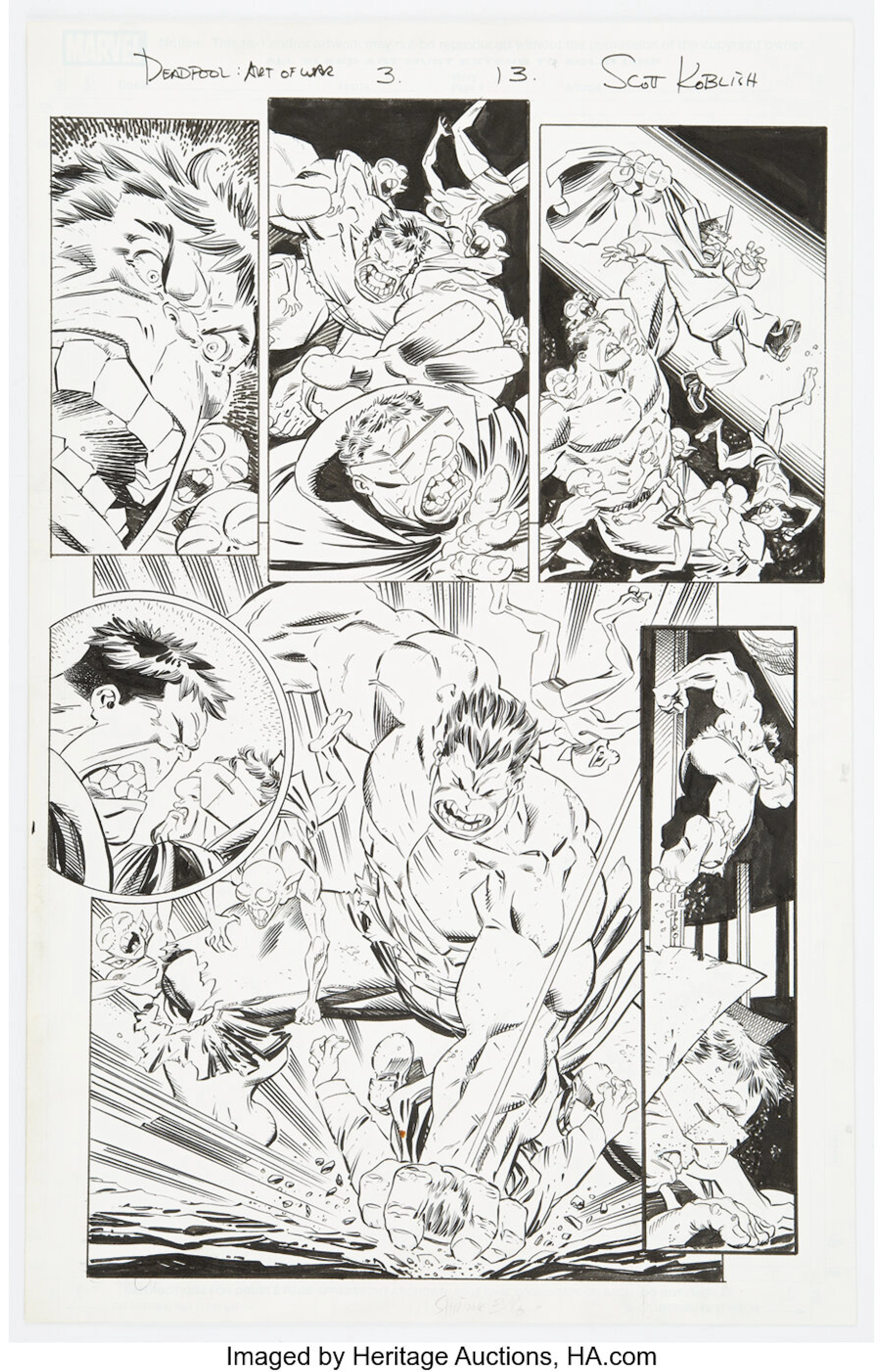 Original Art #Story Page