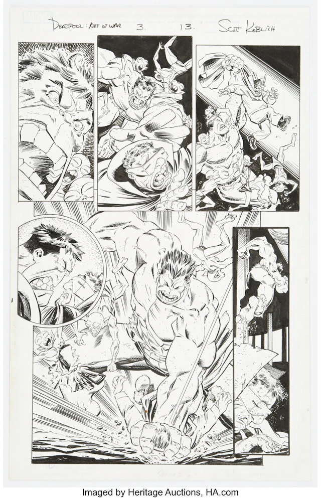 Original Art #Story Page