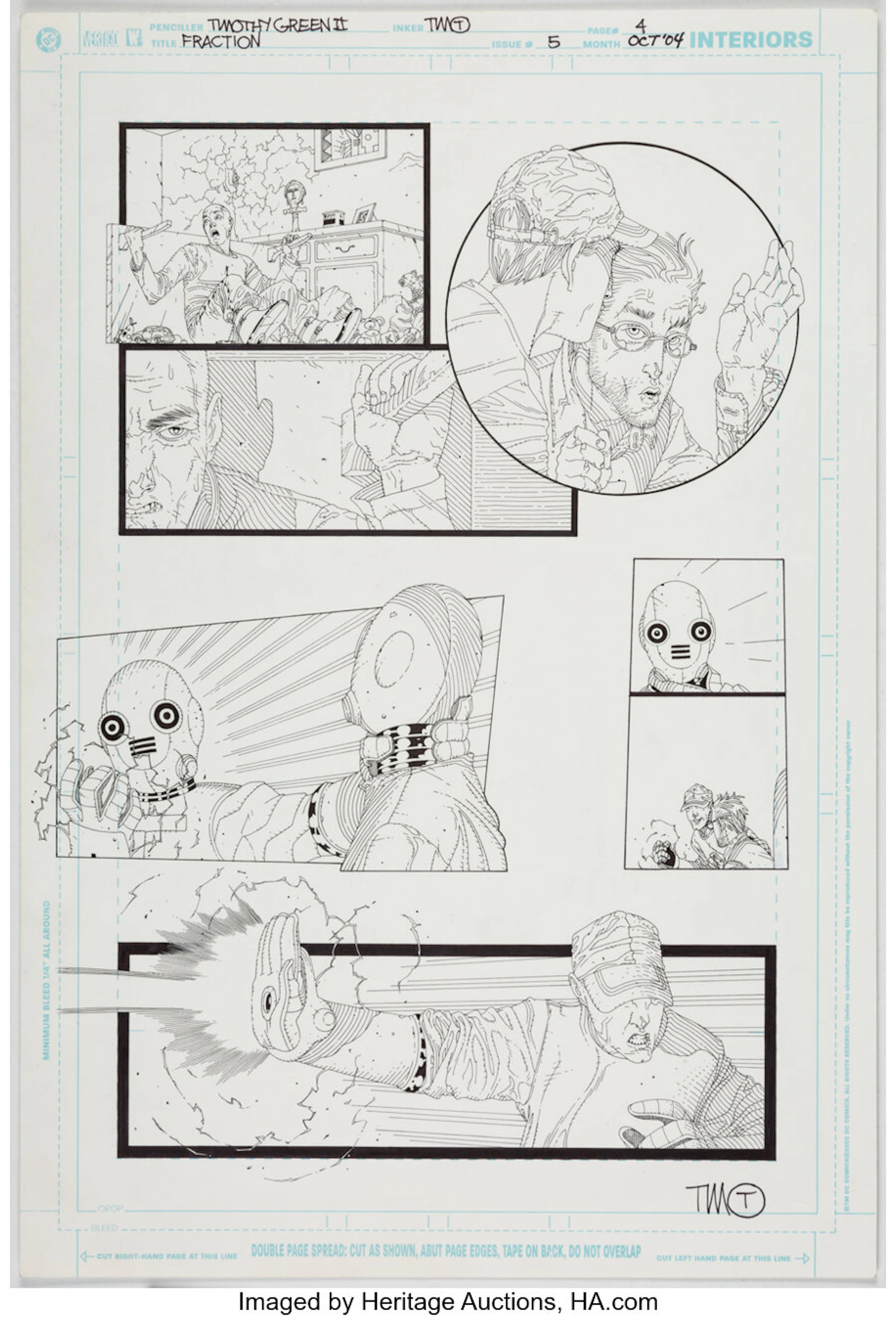 Original Art #Story Page