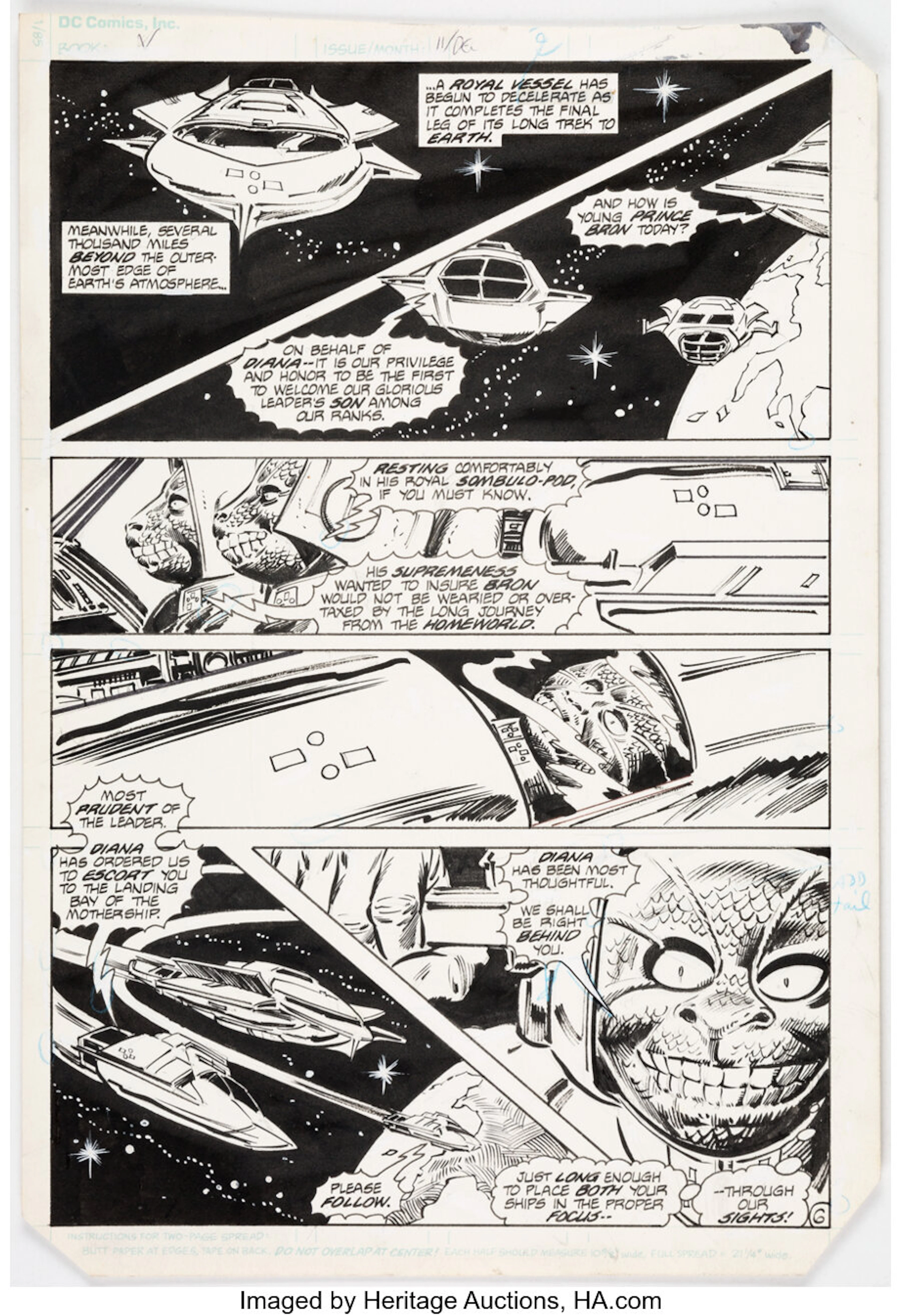 Original Art #Story Page