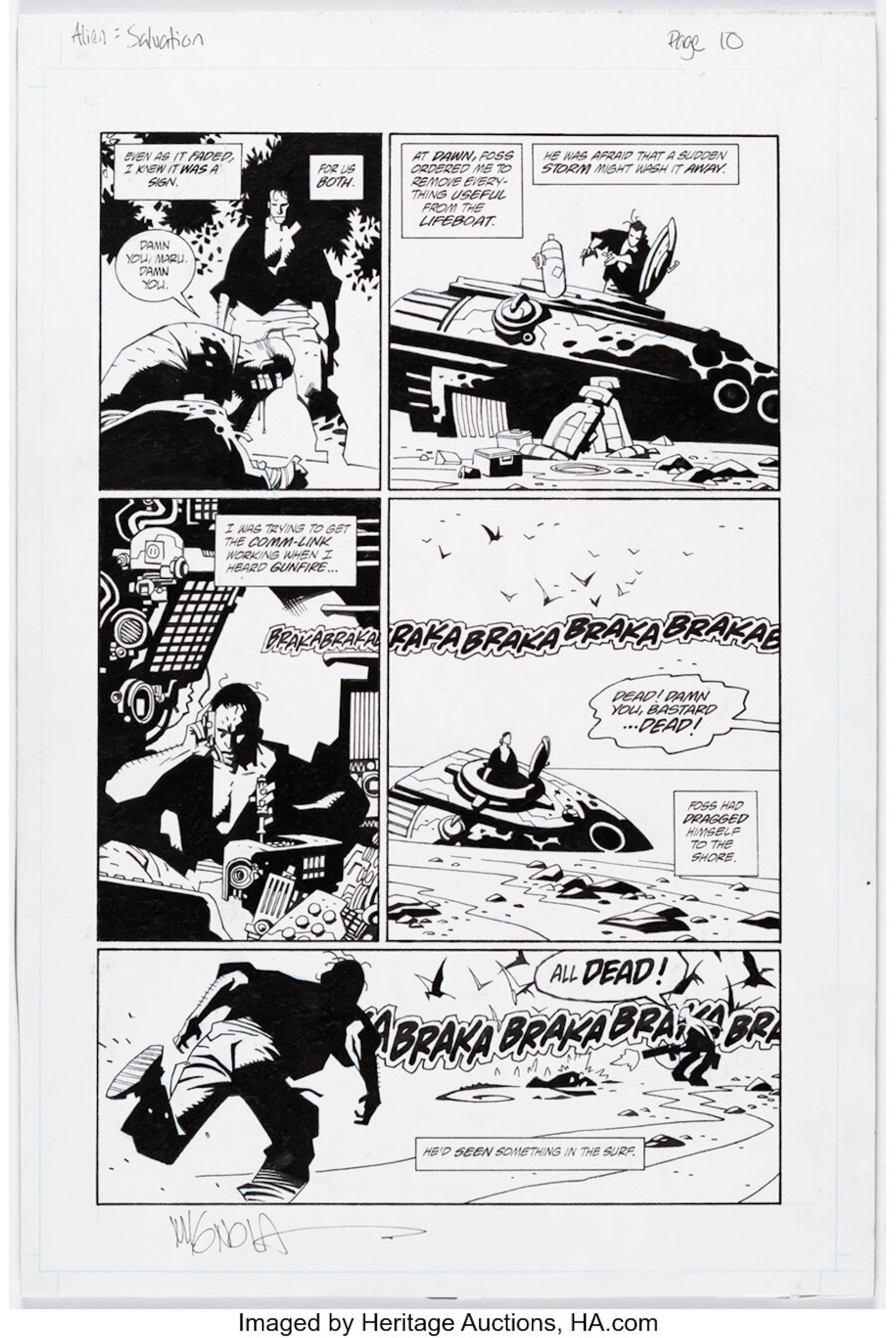 Original Art #Story Page