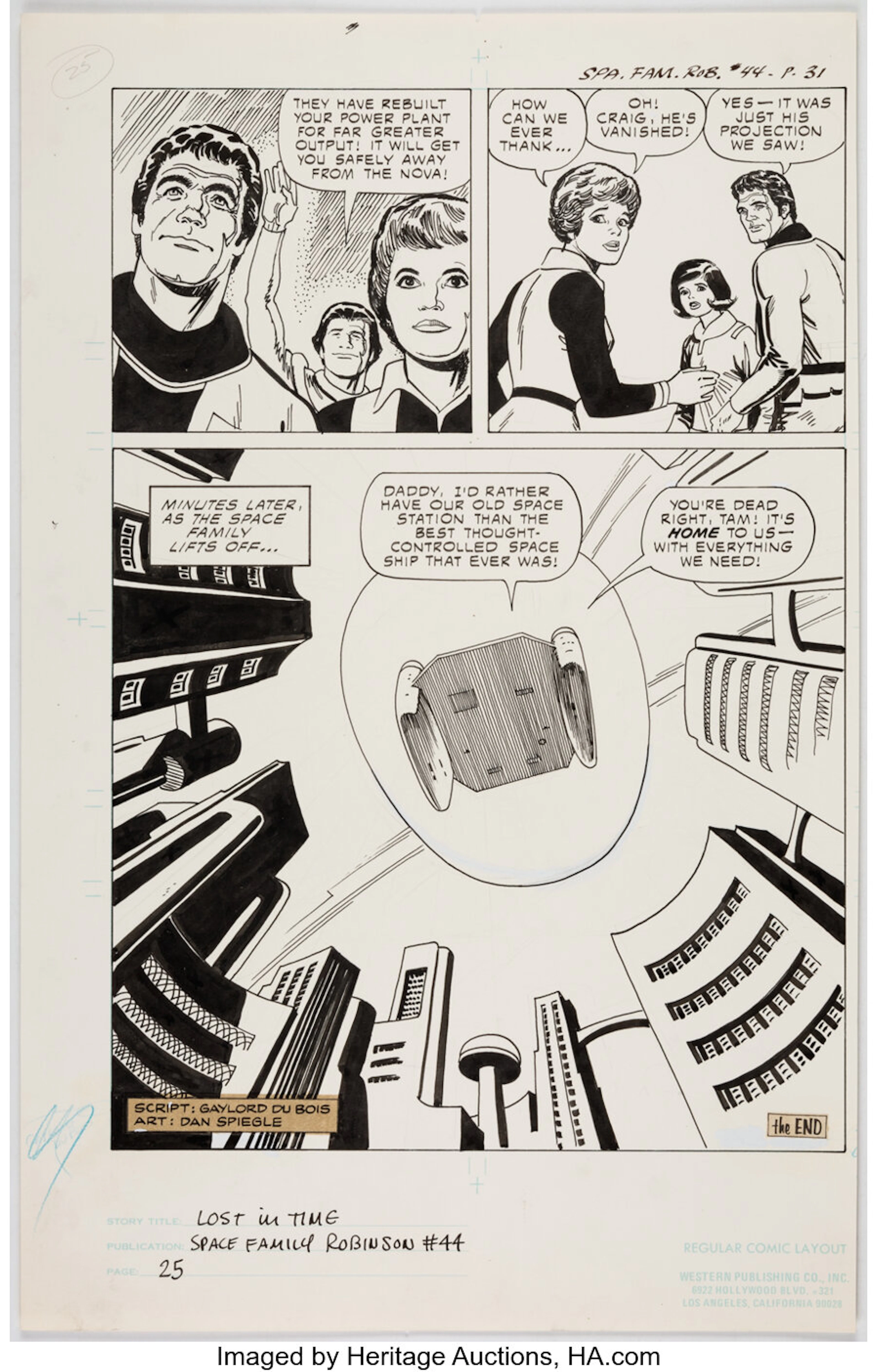 Original Art #Story Page