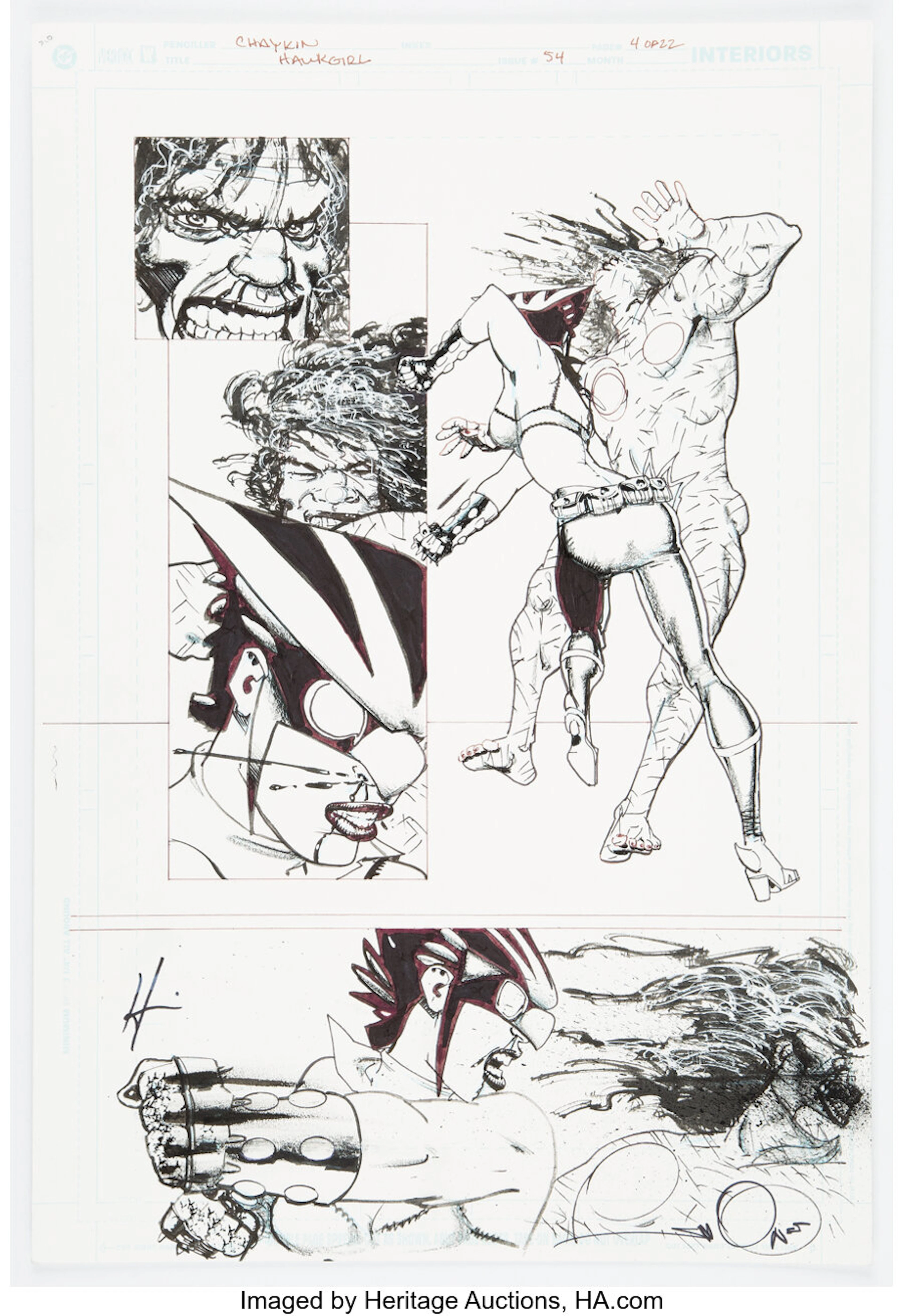 Original Art #Story Page
