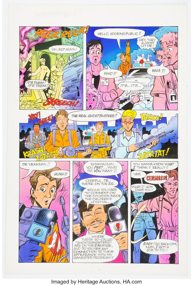Original Art #Story Page