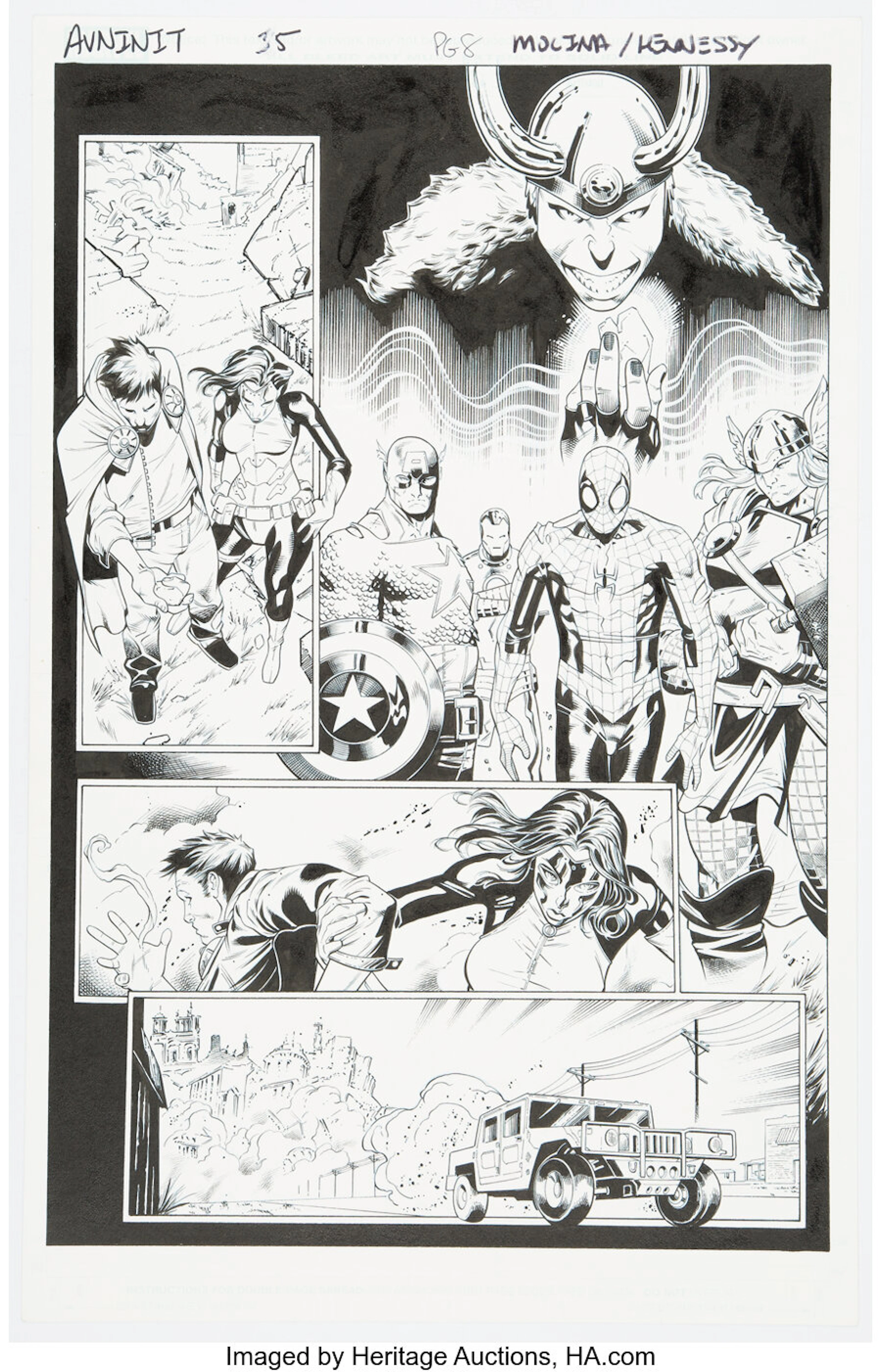 Original Art #Story Page