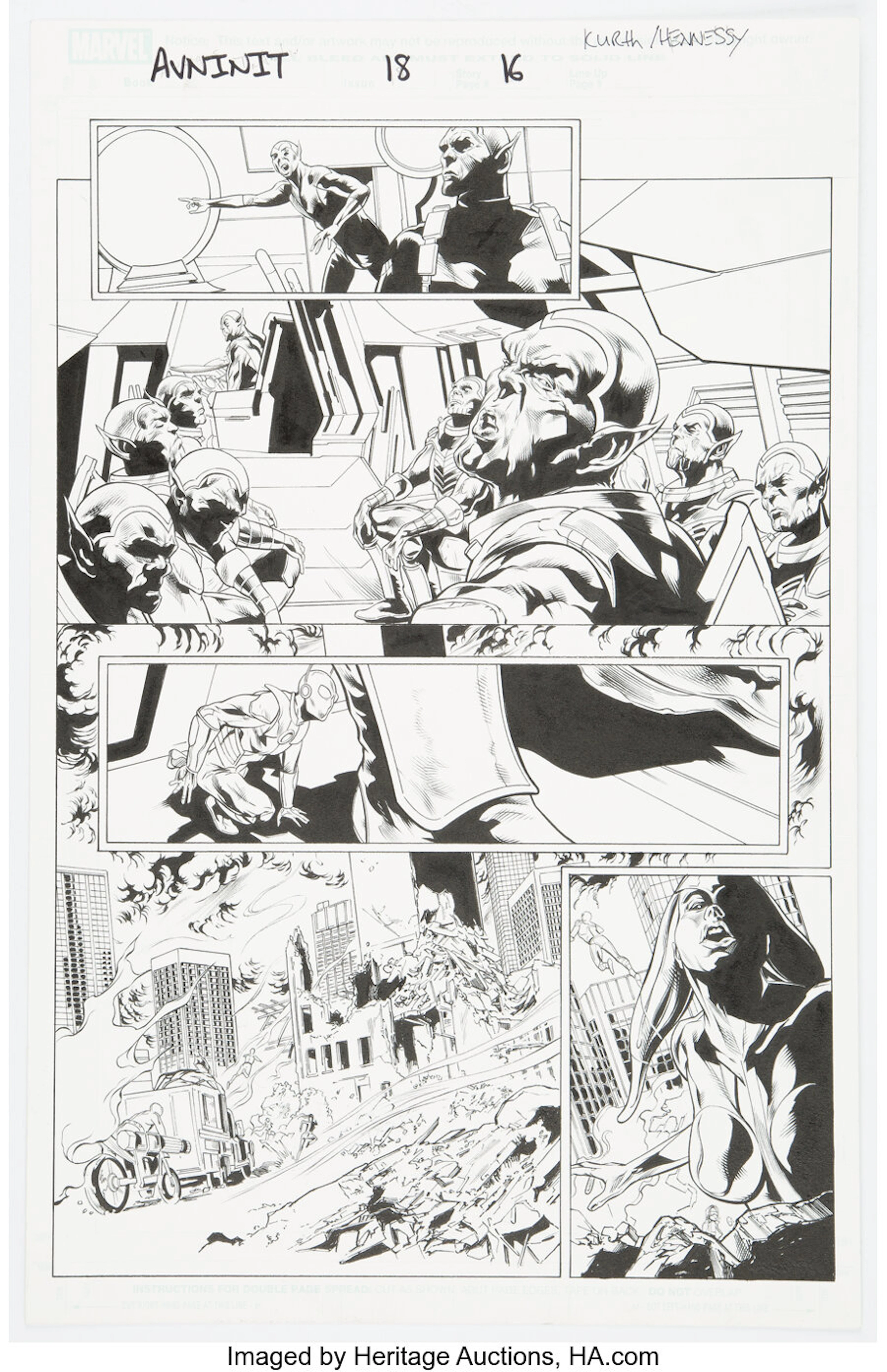 Original Art #Story Page