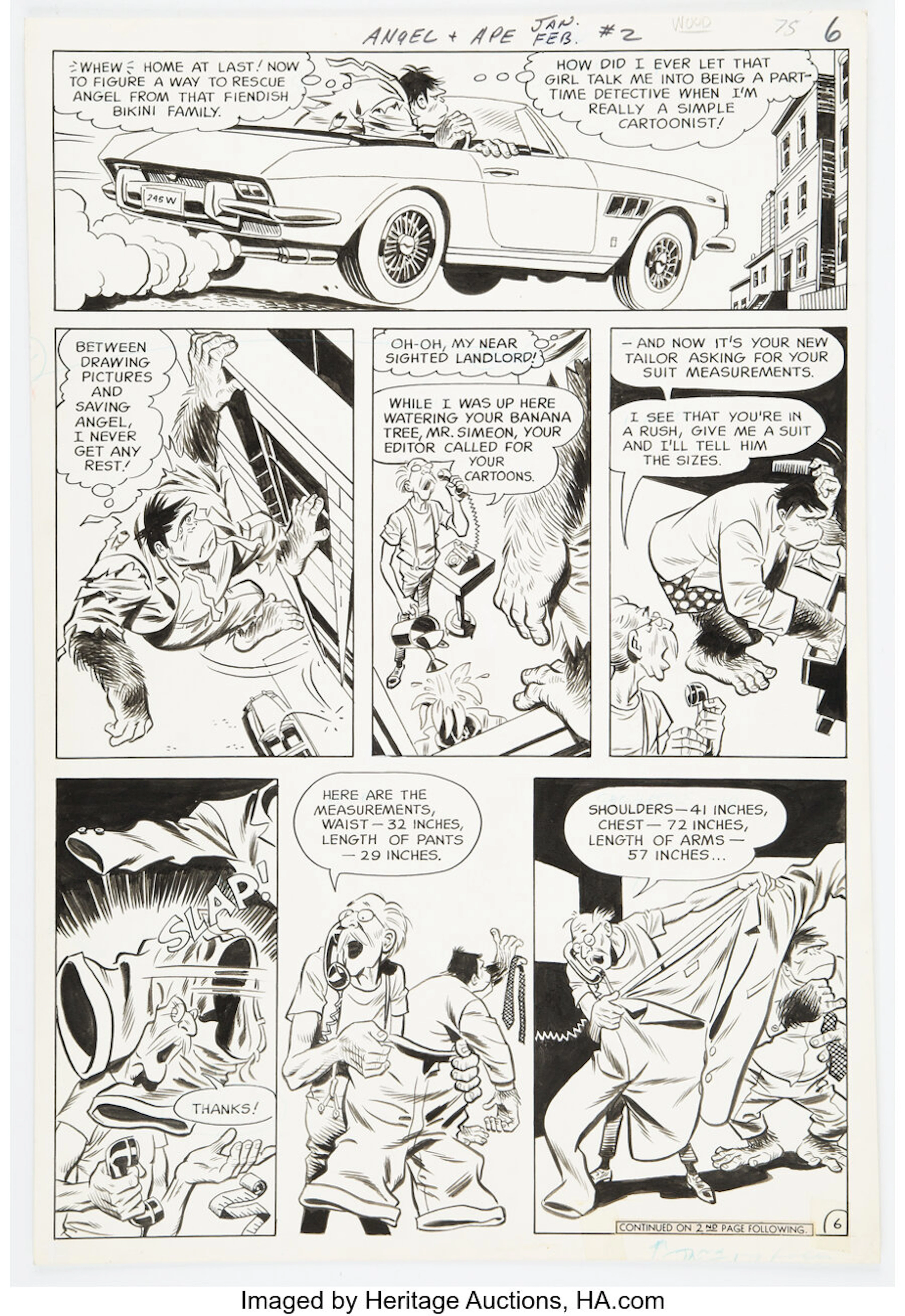 Original Art #Story Page
