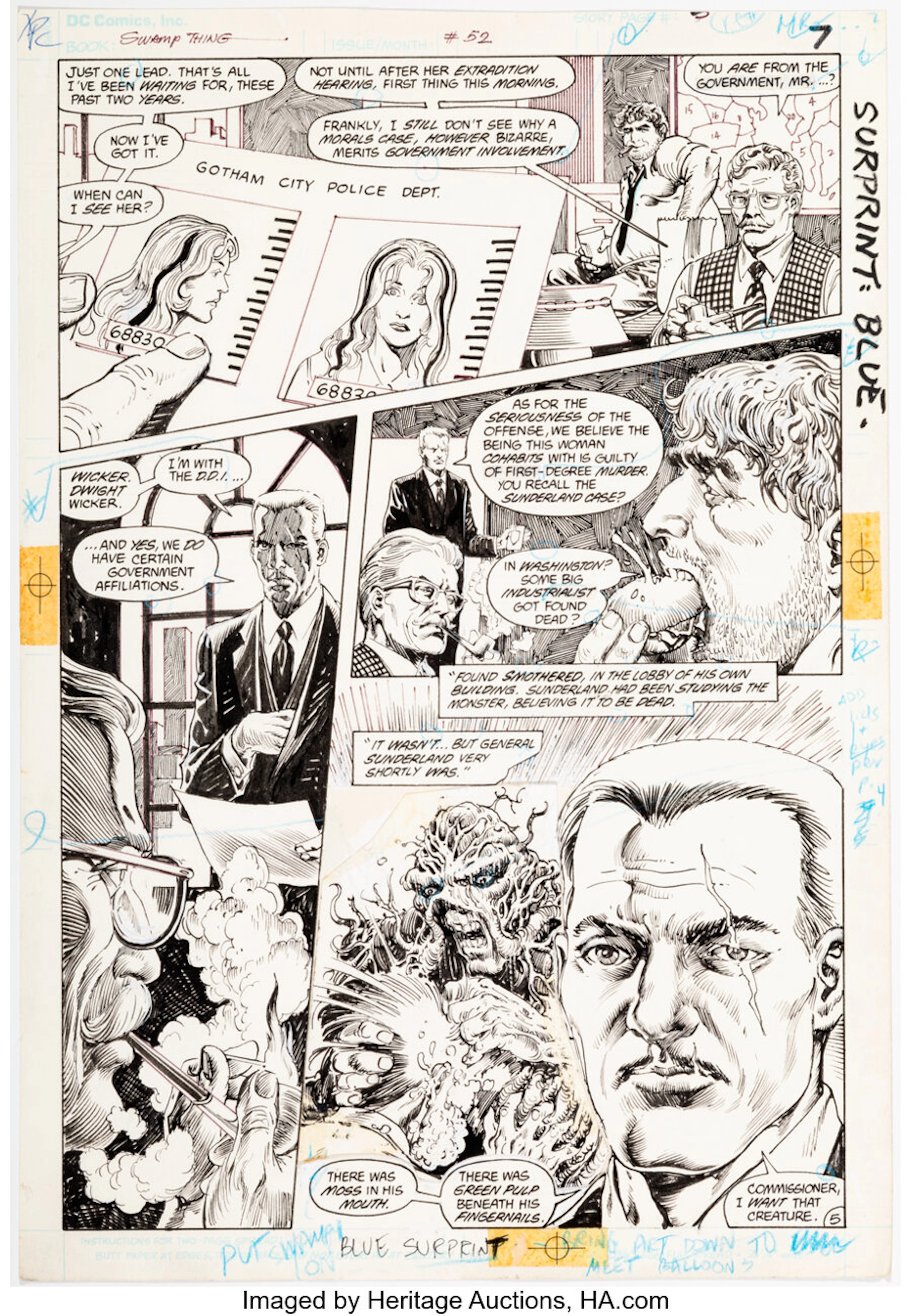 Original Art #Story Page