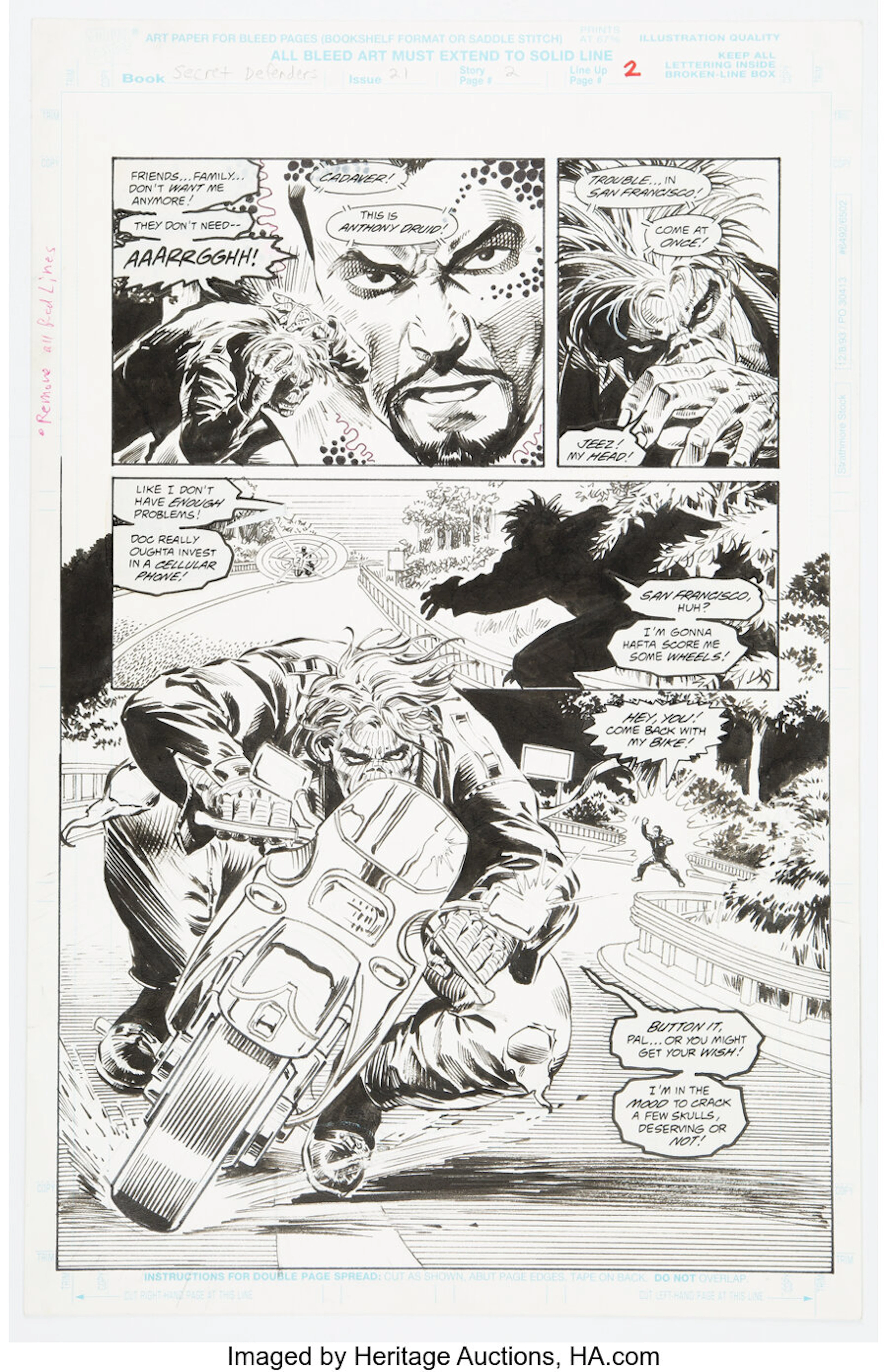 Original Art #Story Page