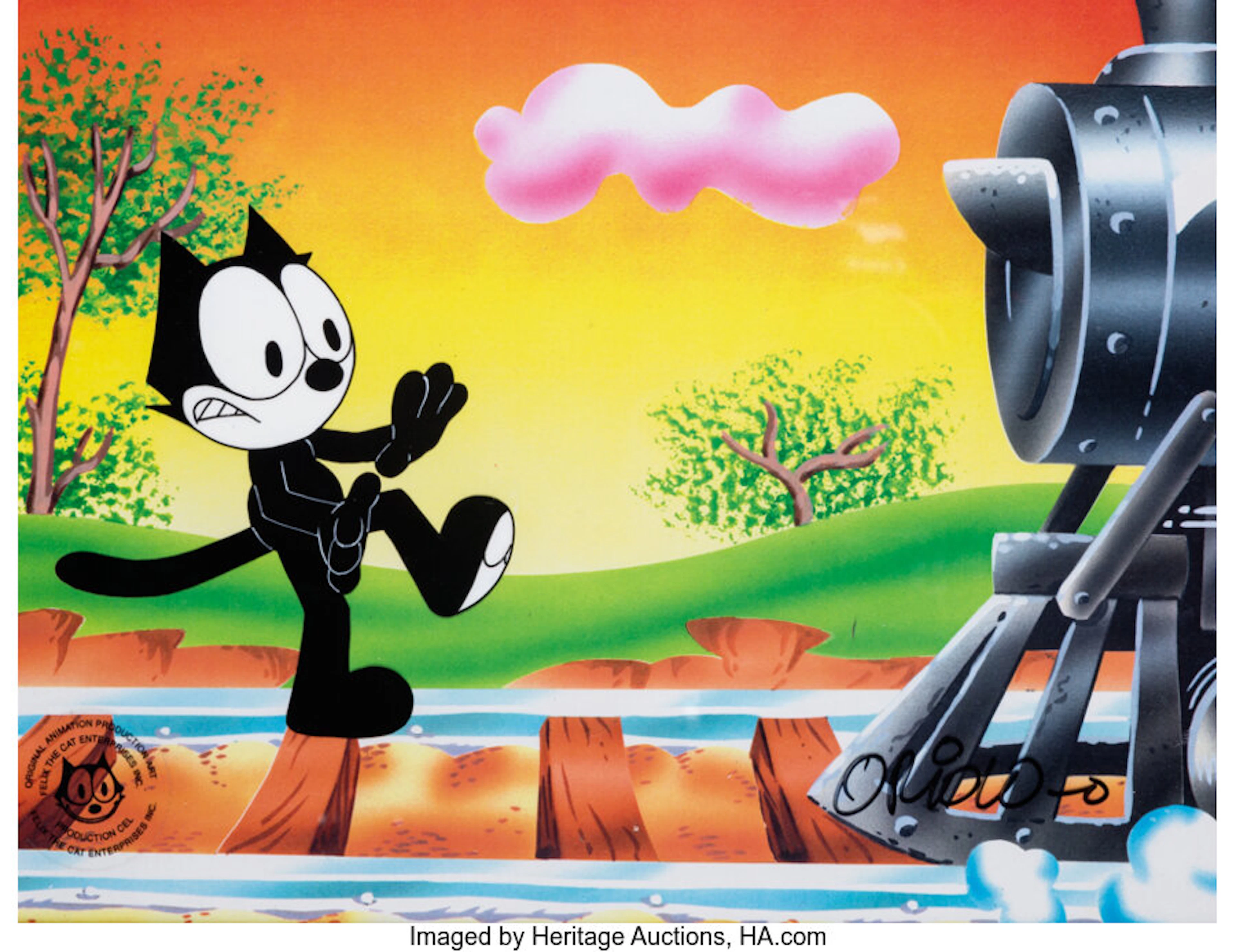 Animation Art #Production Cel