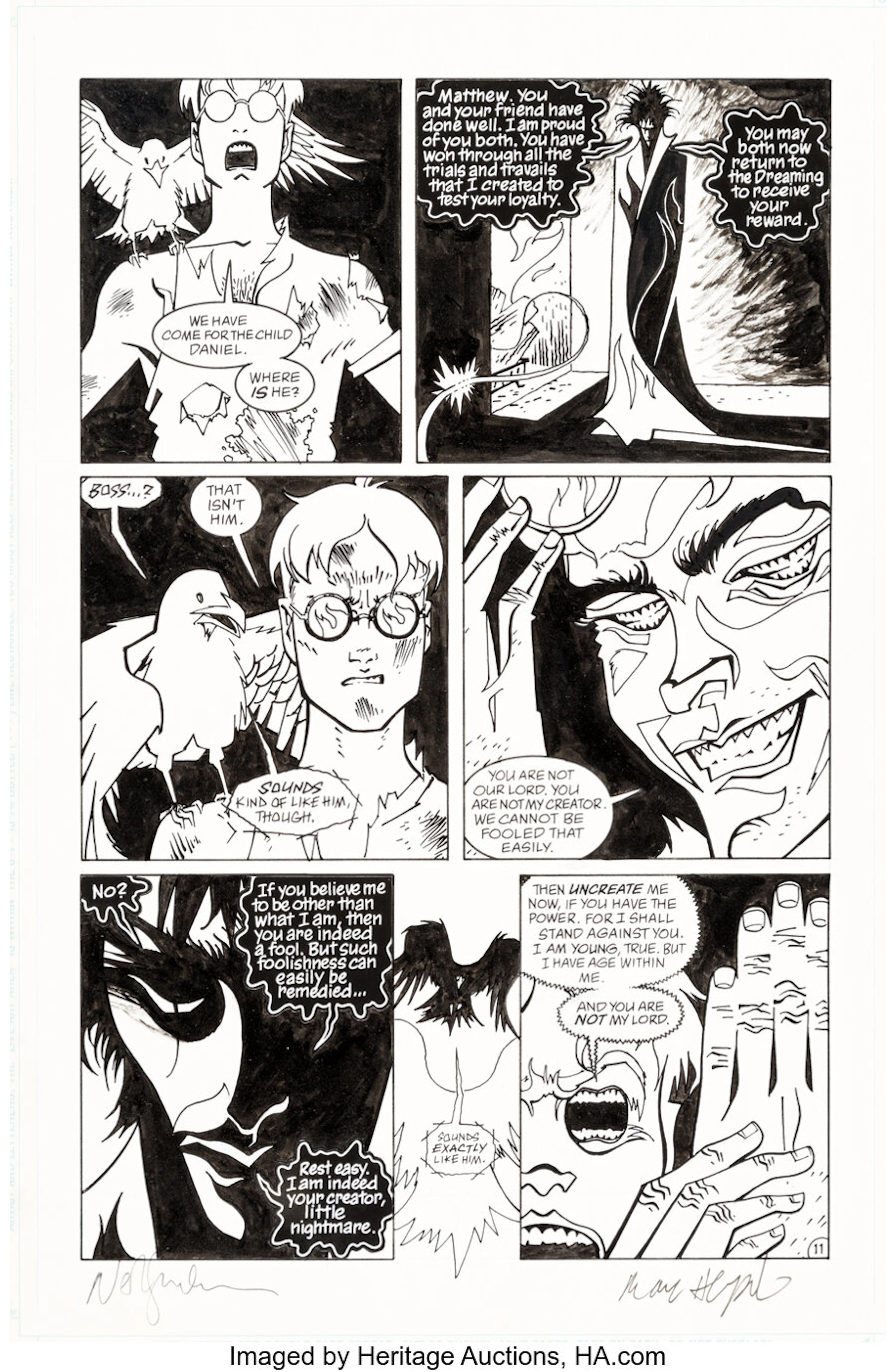 Original Art #Story Page