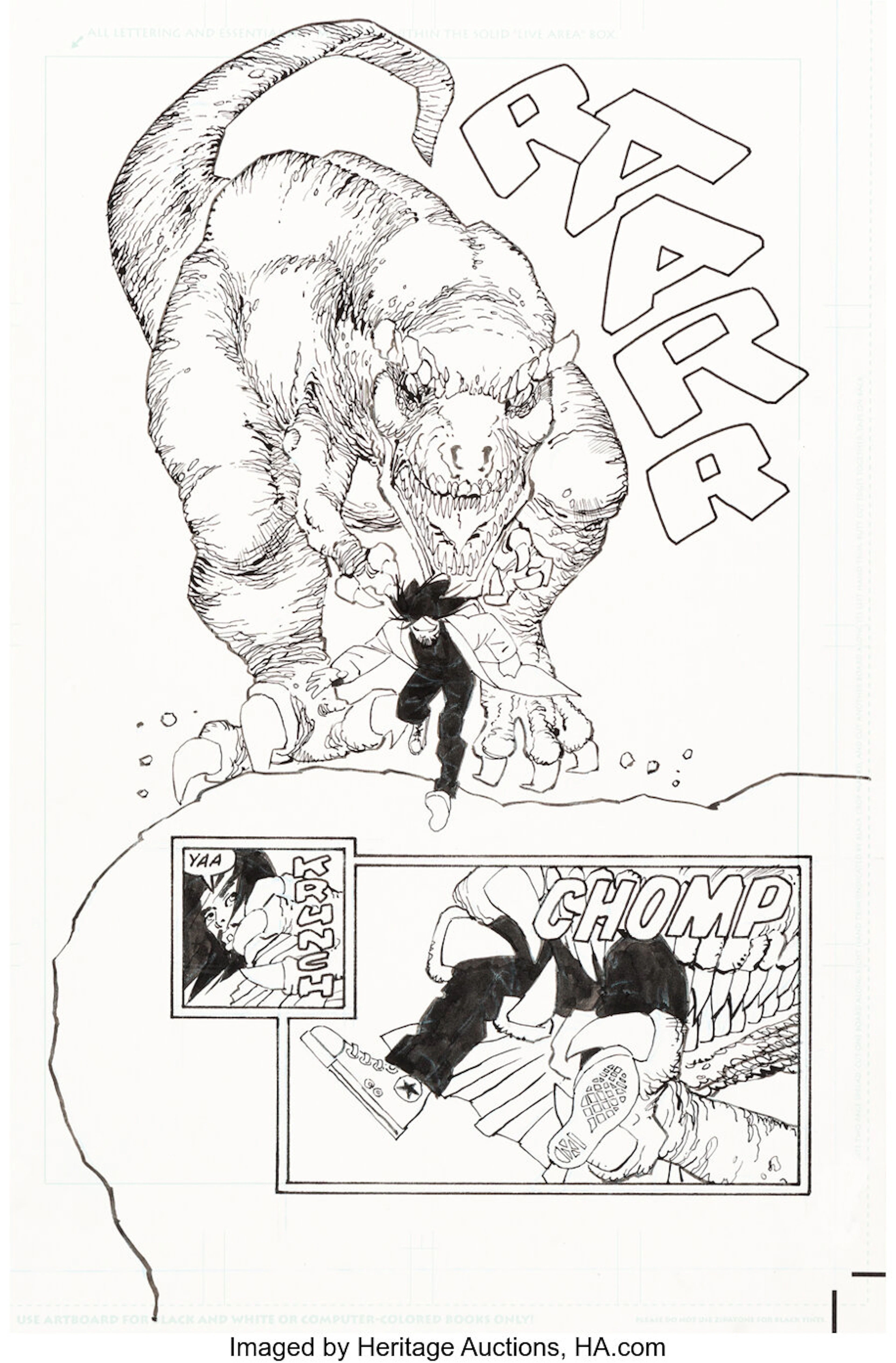 Original Art #Story Page