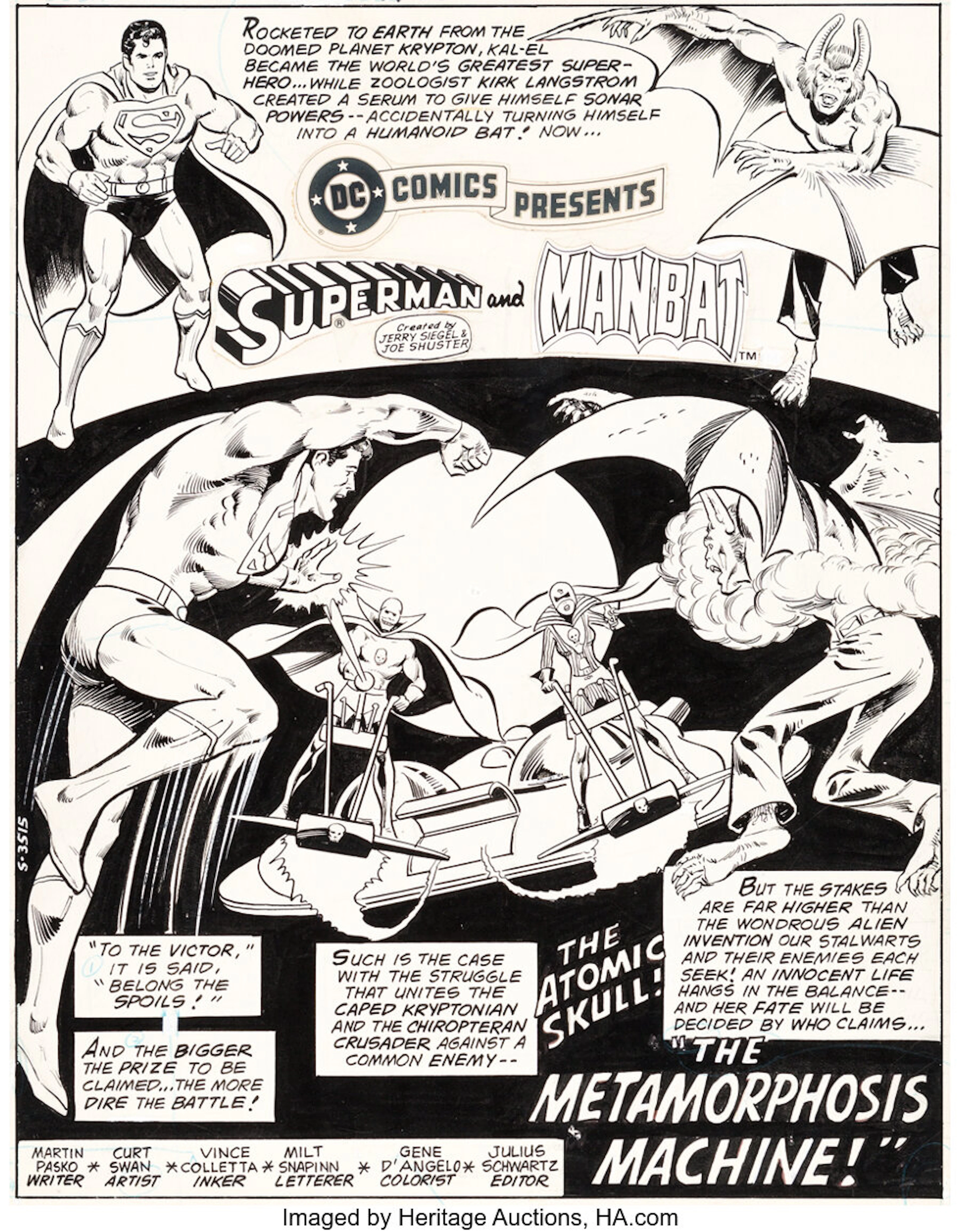 Original Art #Splash Page