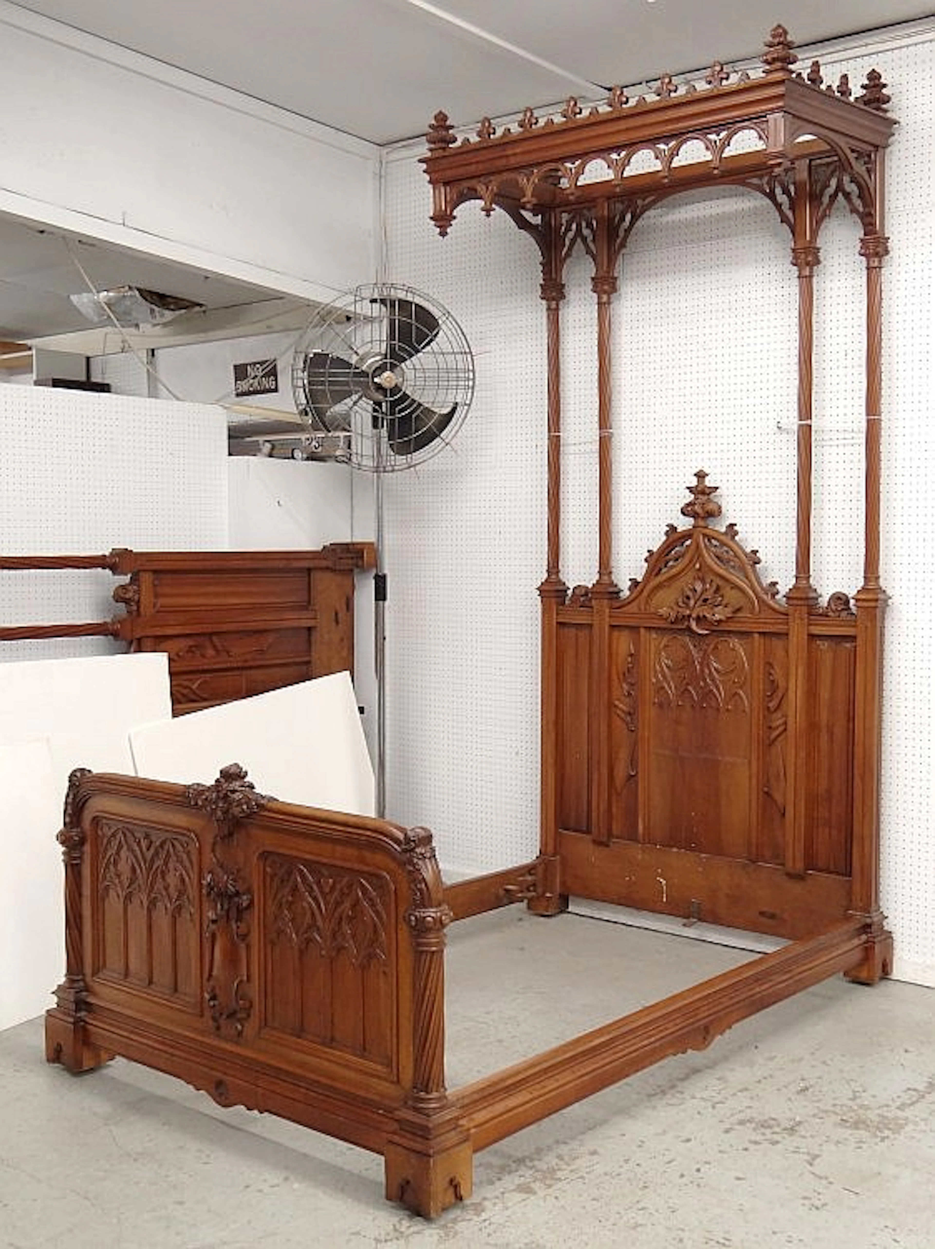 Bed Attributed to G. Viardot