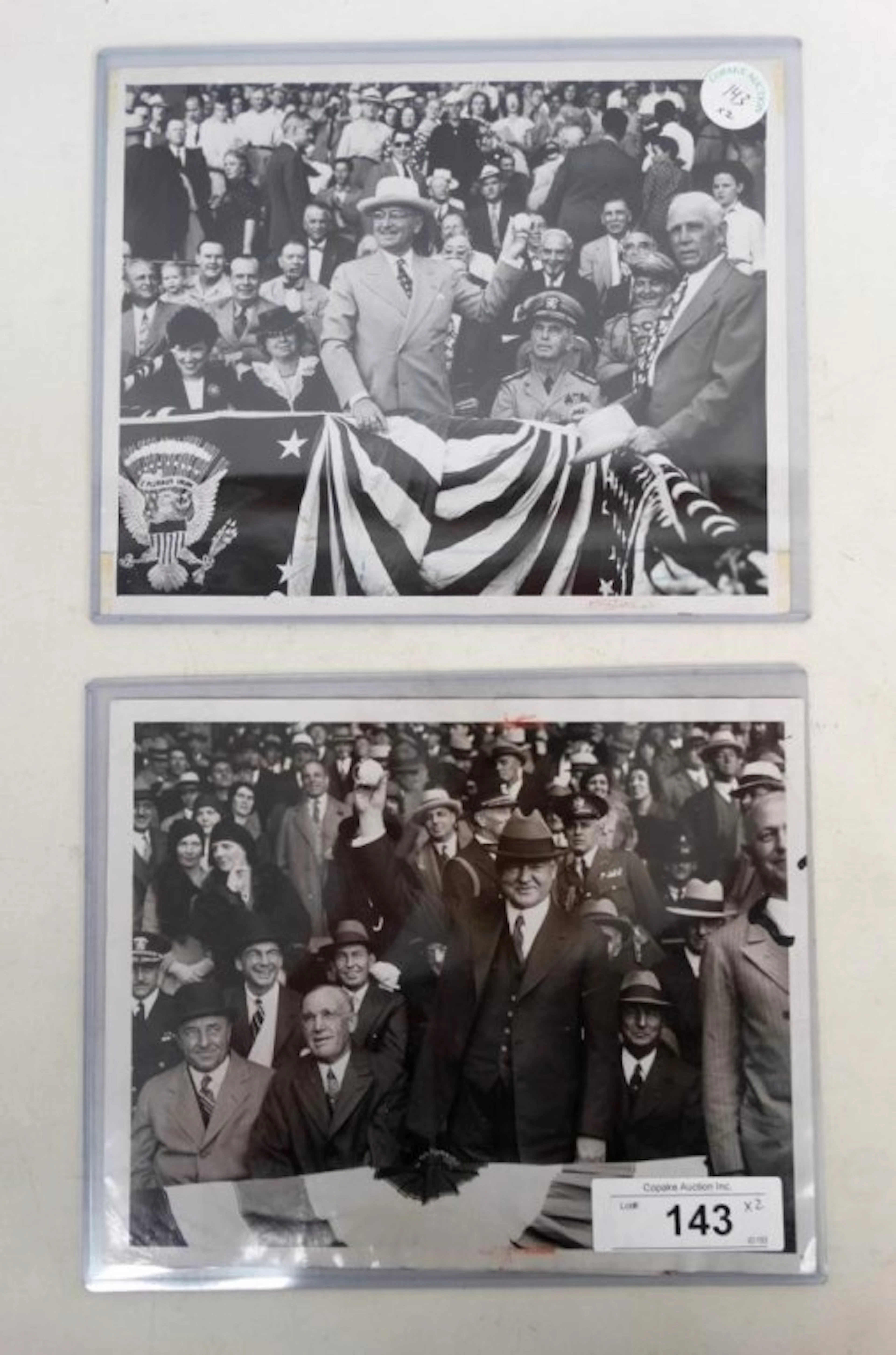 Harry Truman Wire Press Photographs