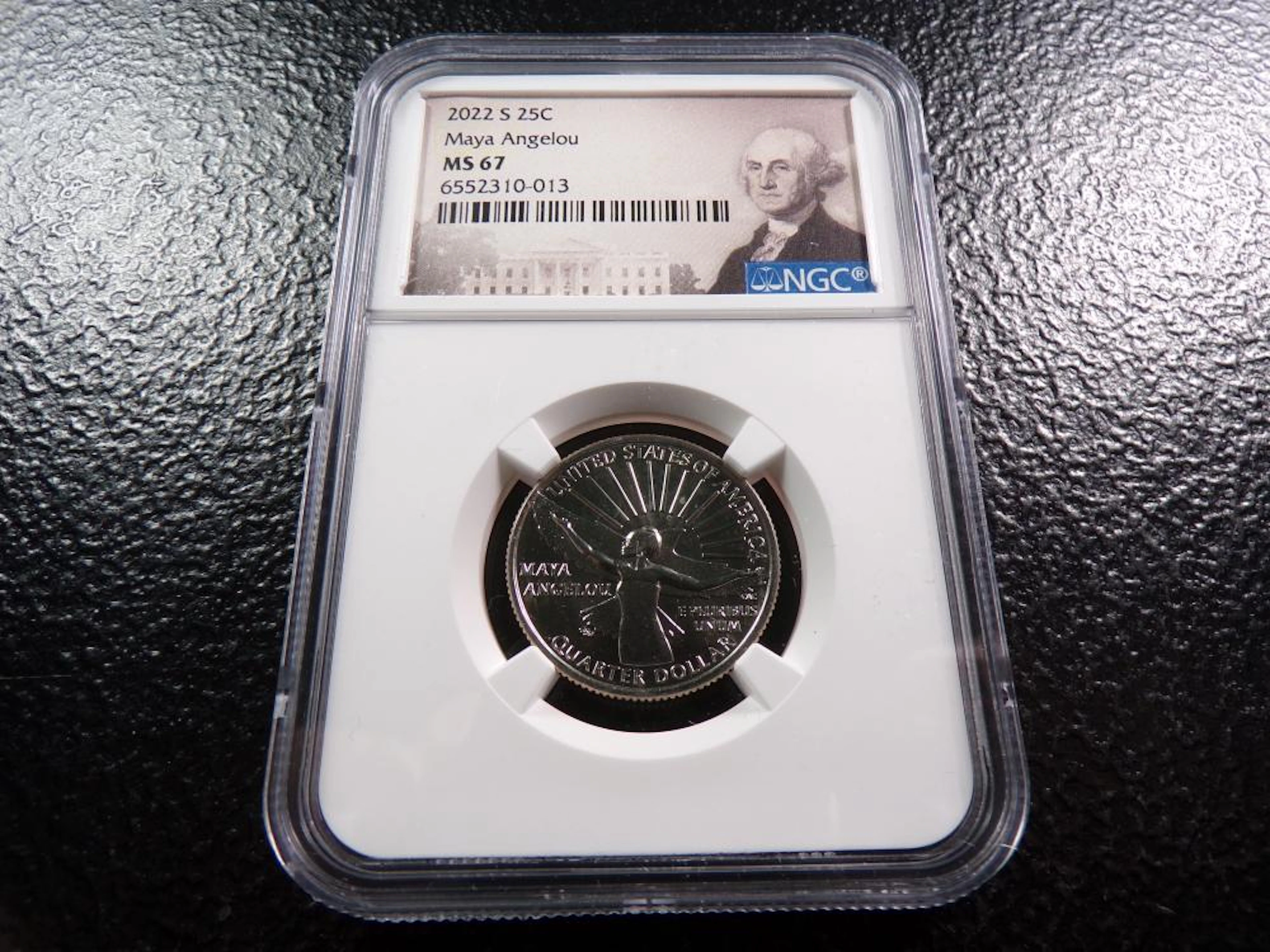 2022-S Quarter - Maya Angelou - NGC MS67