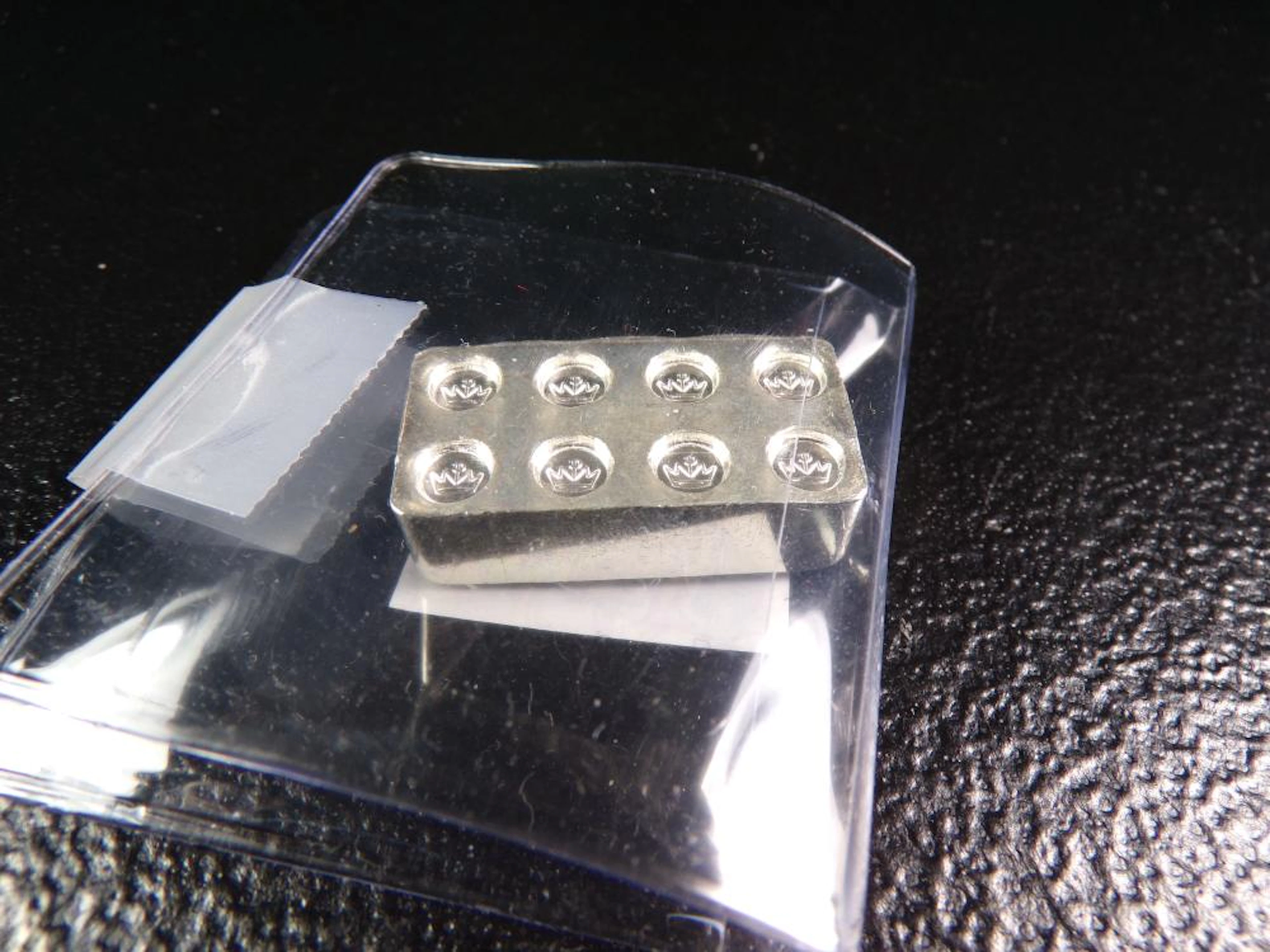 1 Troy Oz. .999 FINE SILVER "LEGO" Shaped Bullion Piece