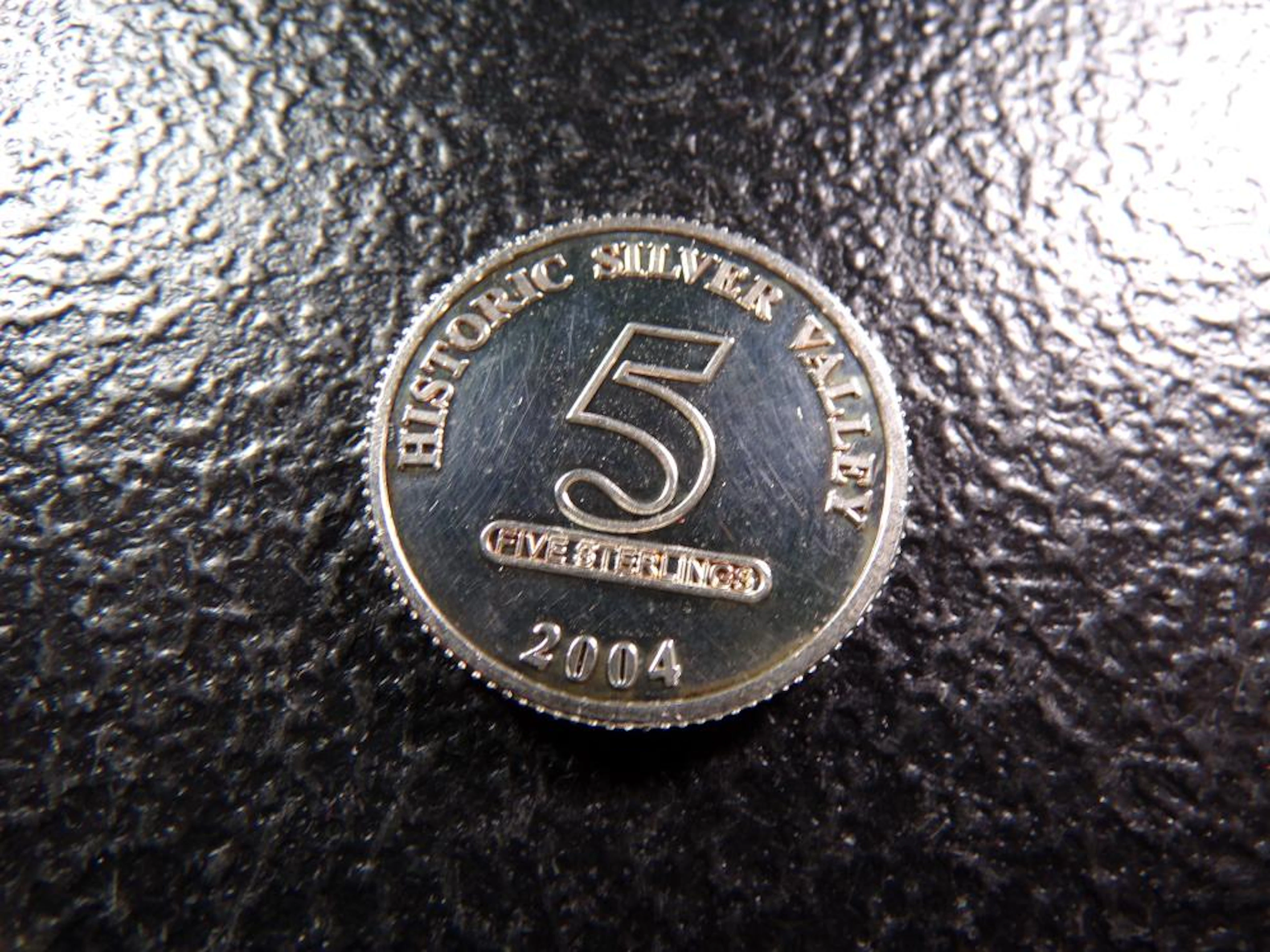 1/3 Oz. .999 SILVER Historic Silver Valley: Wallace, Idaho Bullion Coi