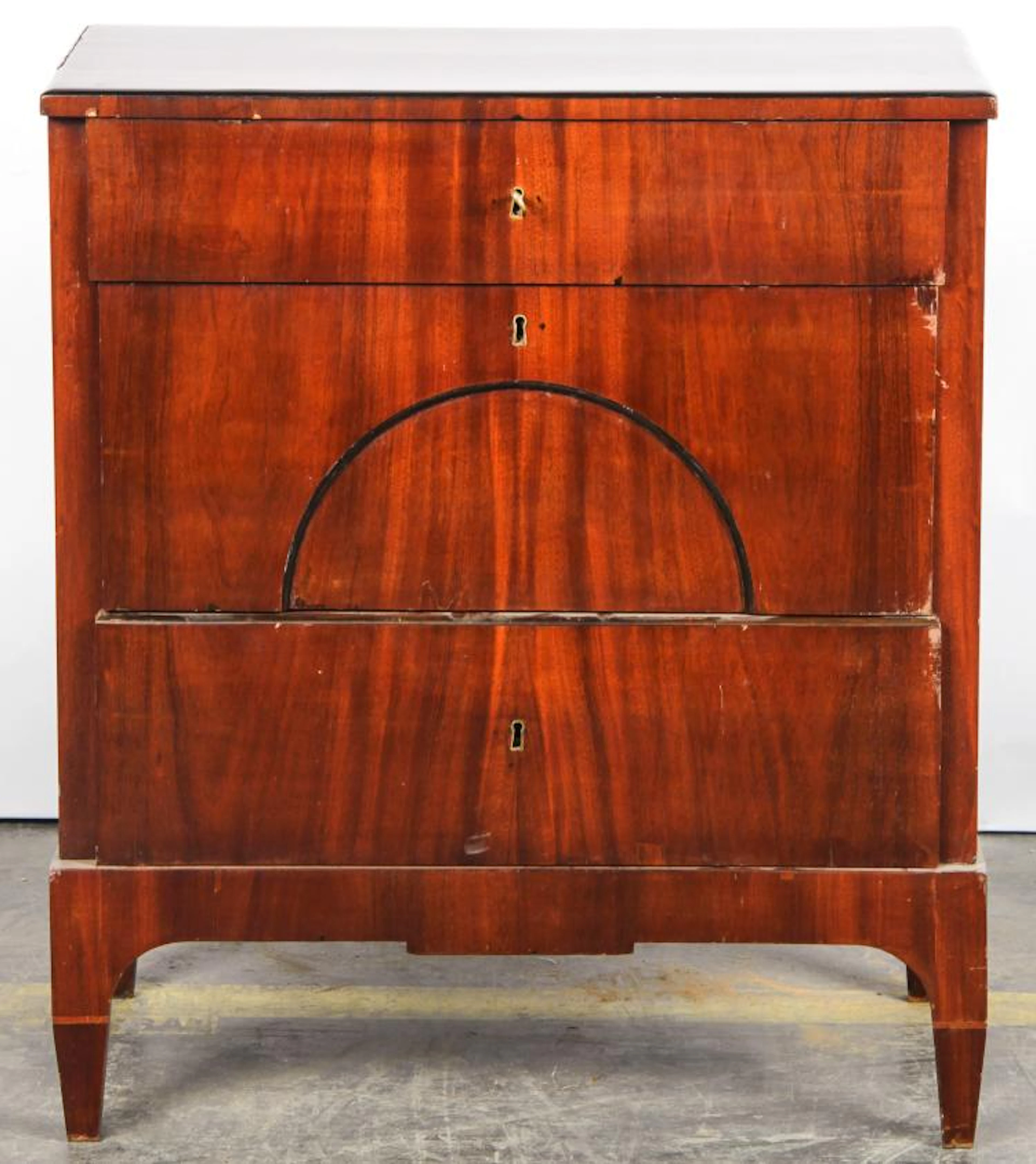 Danish Biedermeier Batchelor's Chest