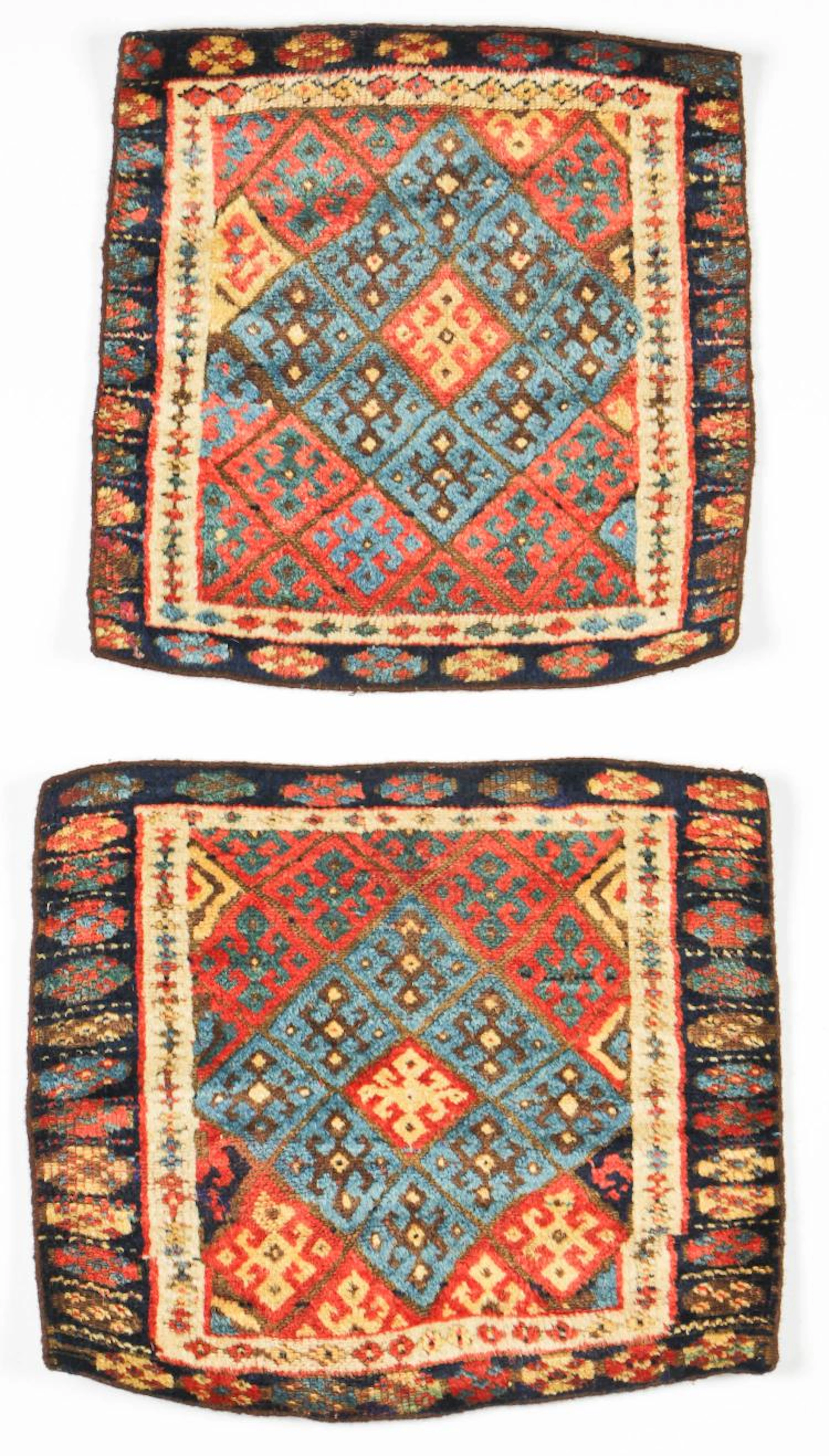 2 Antique Jaffe Kurd Rugs