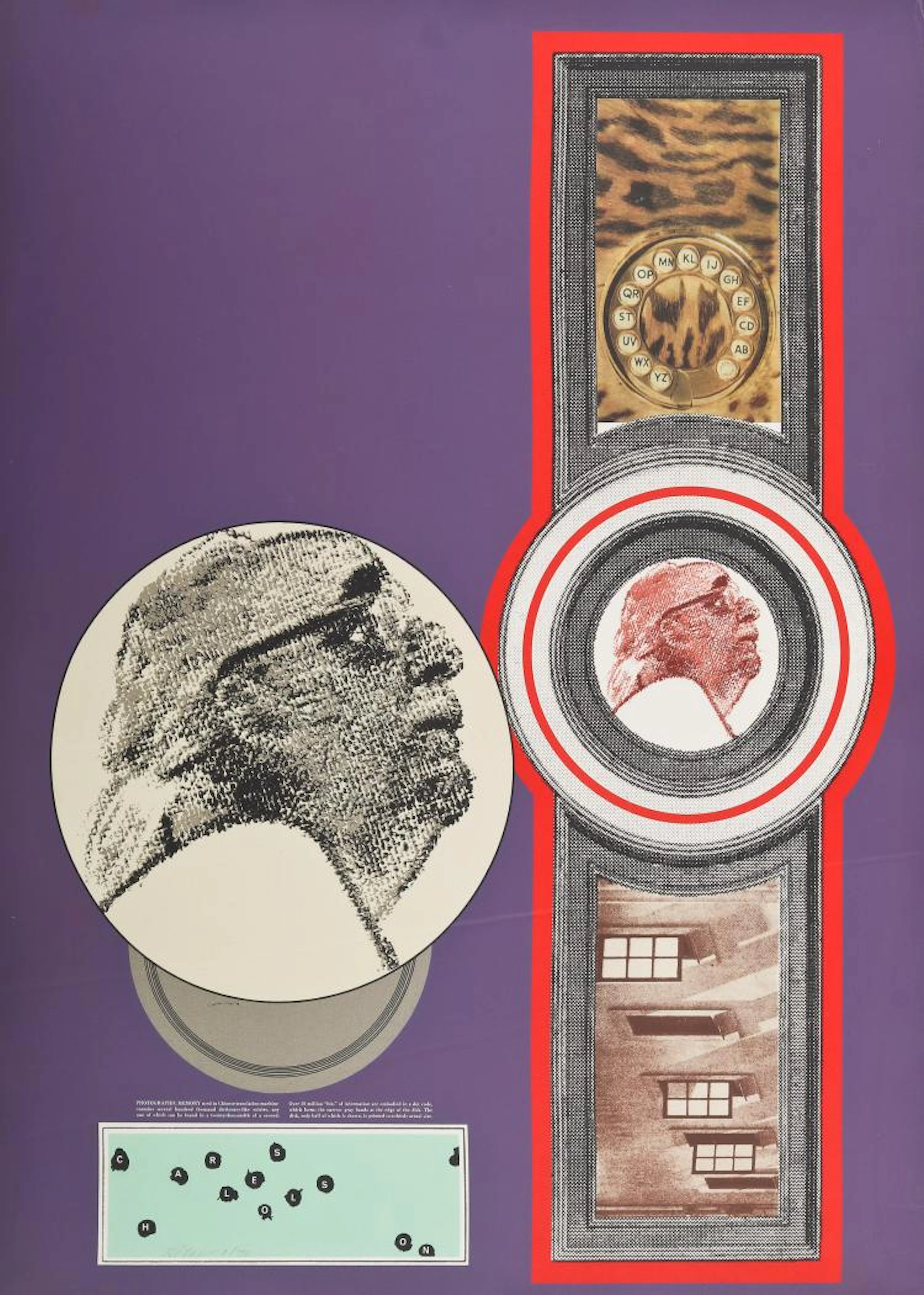 RB Kitaj (1932-2007) "Charles Olson"