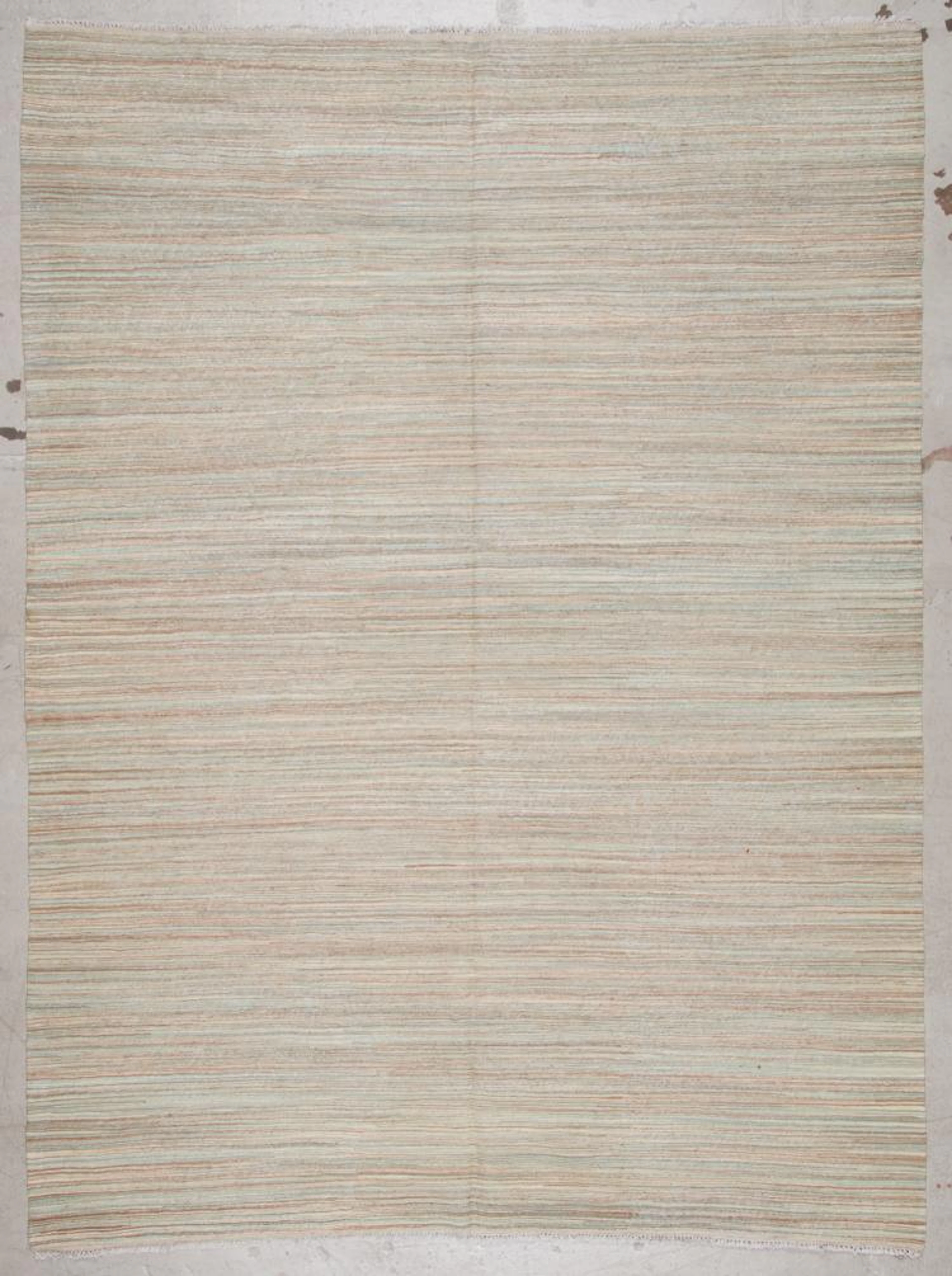 Modern Mid Century Style Kilim: 7'1'' x 9'8'' (216 x 295 cm)
