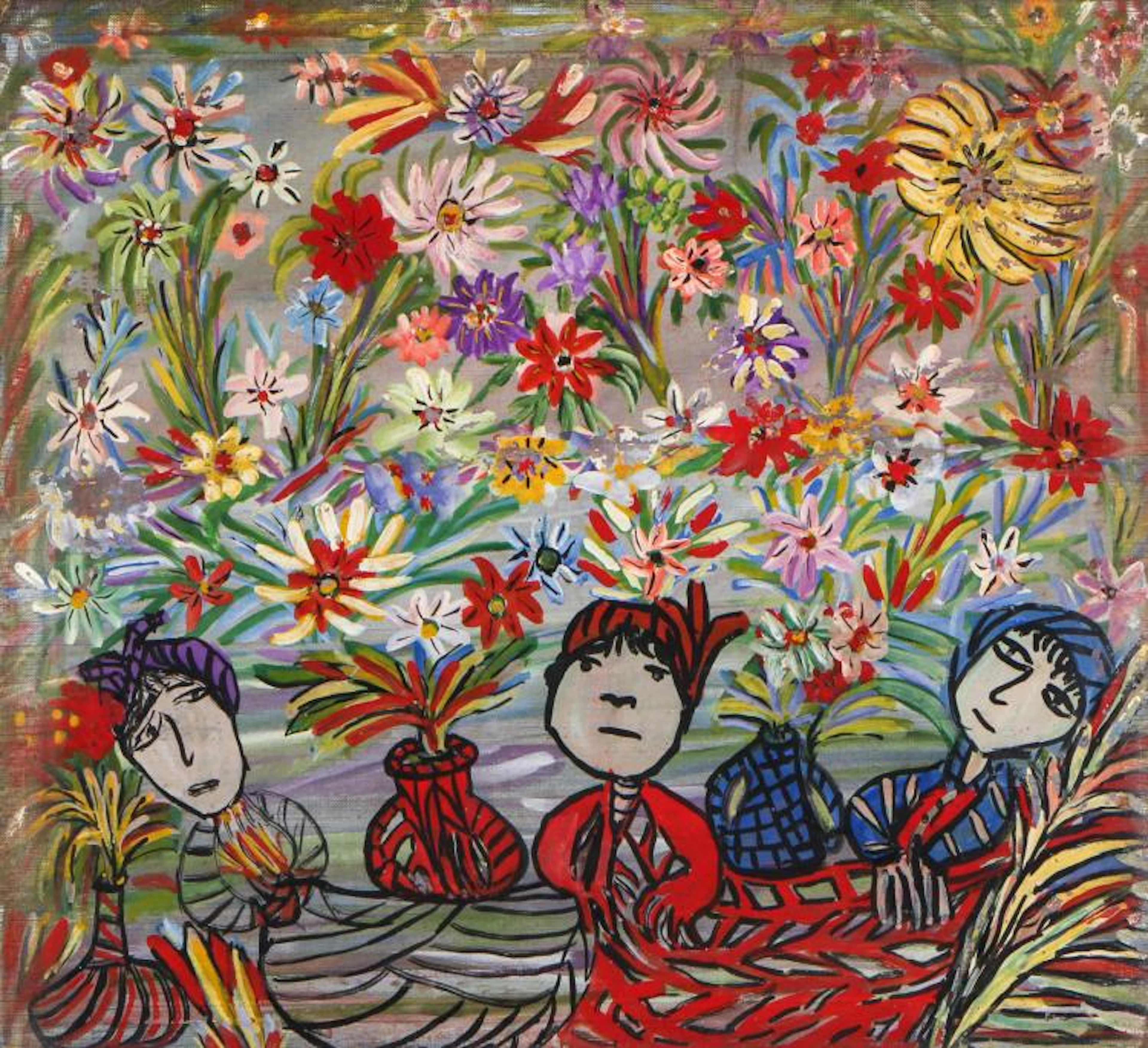 Janet Sobel (1894-1968) Painting