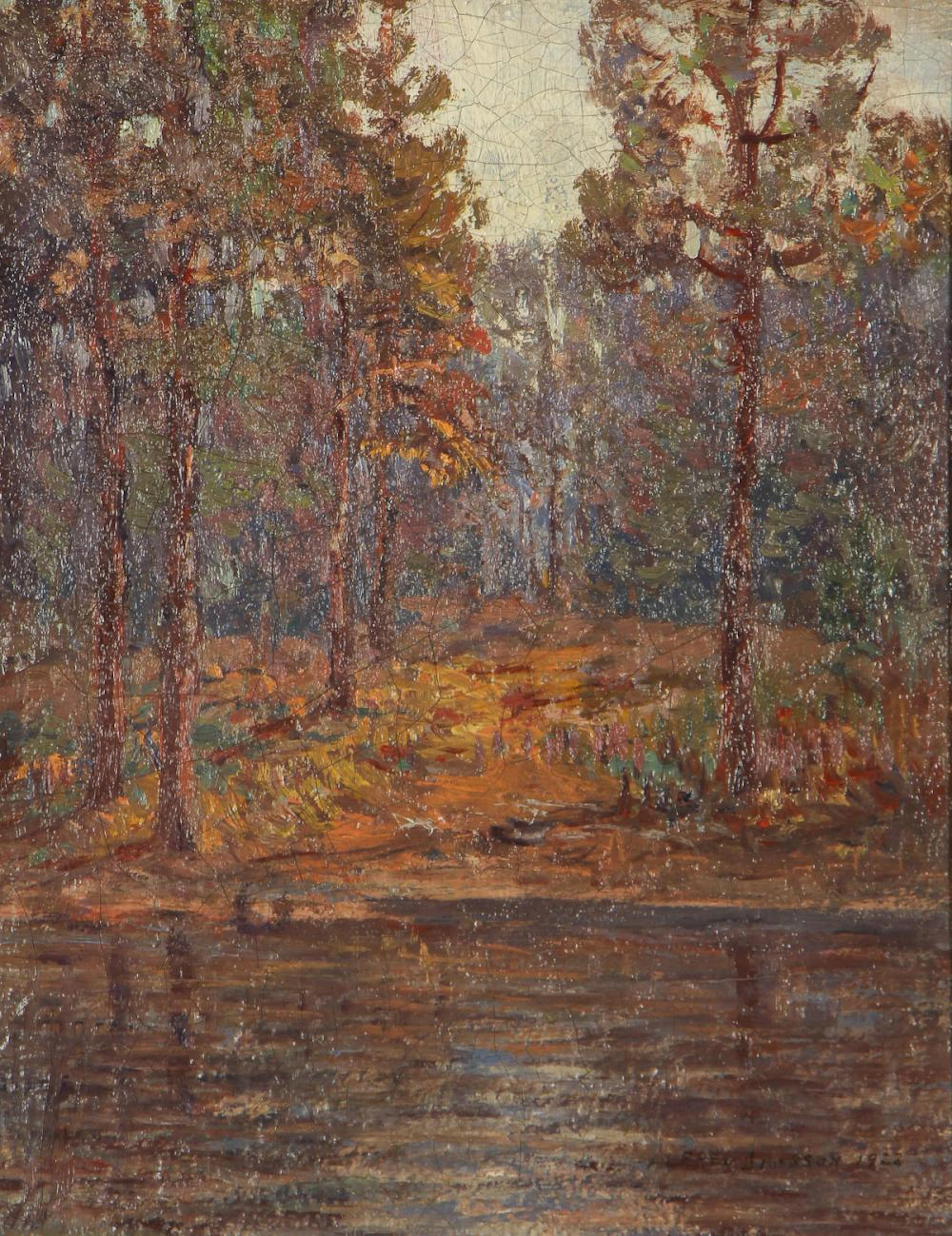 Alfred Jansson (1863-1931) Landscape, 1922