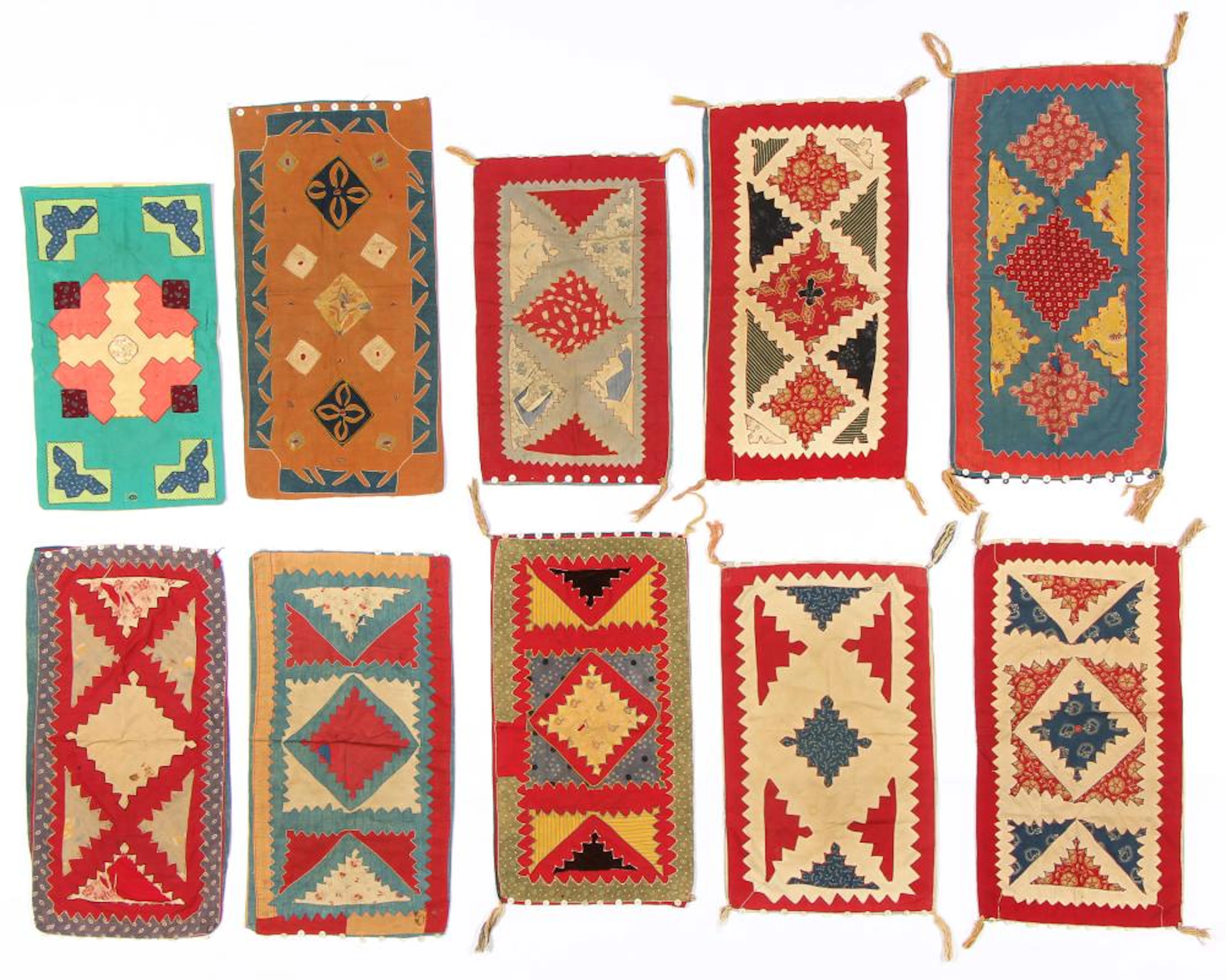 Collector's Lot of Antique Ethnographic Textiles, Possibly Canadian
