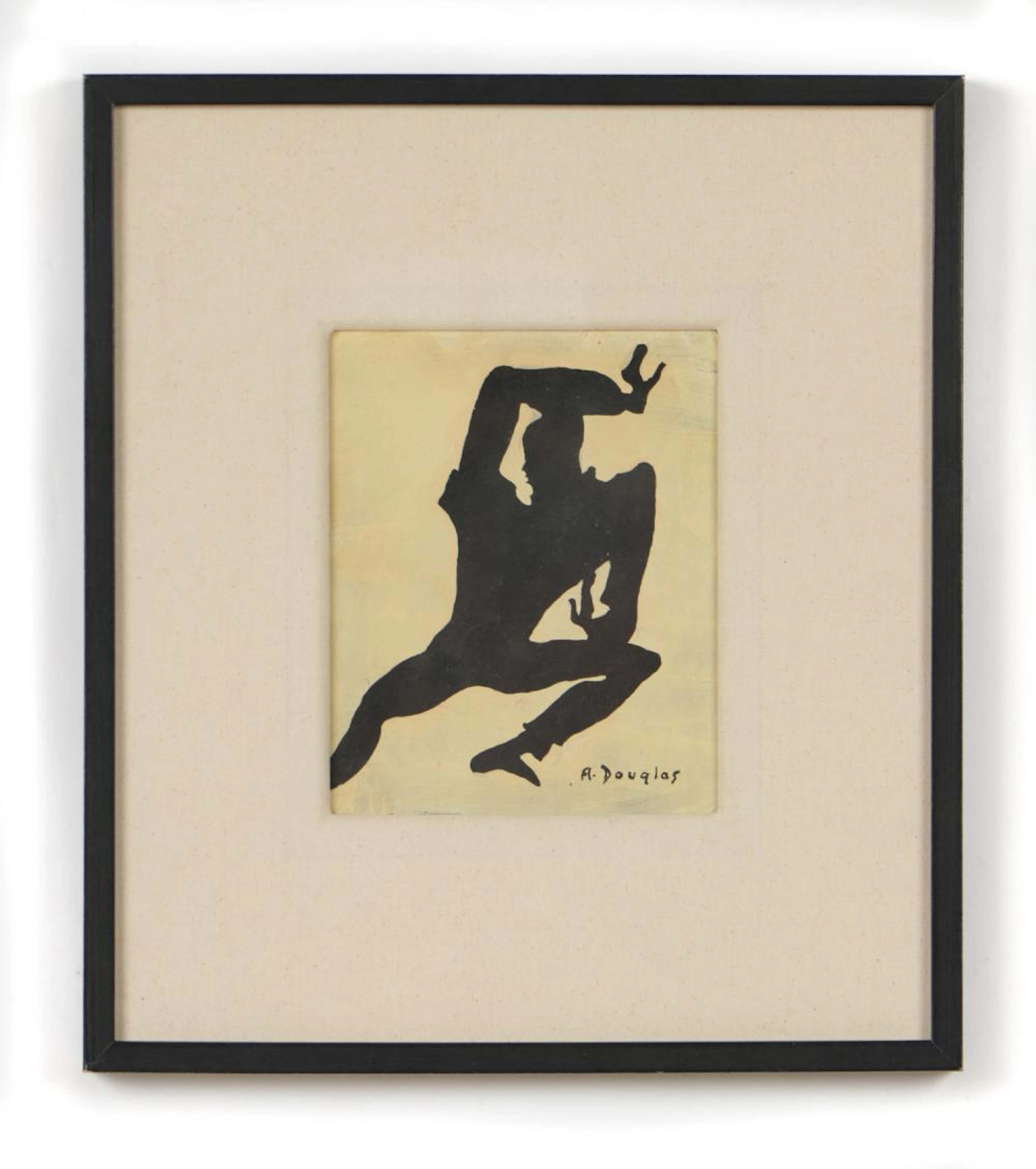 Aaron Douglas (African American, 1899-1979) "The Emperor Jones (Study)"