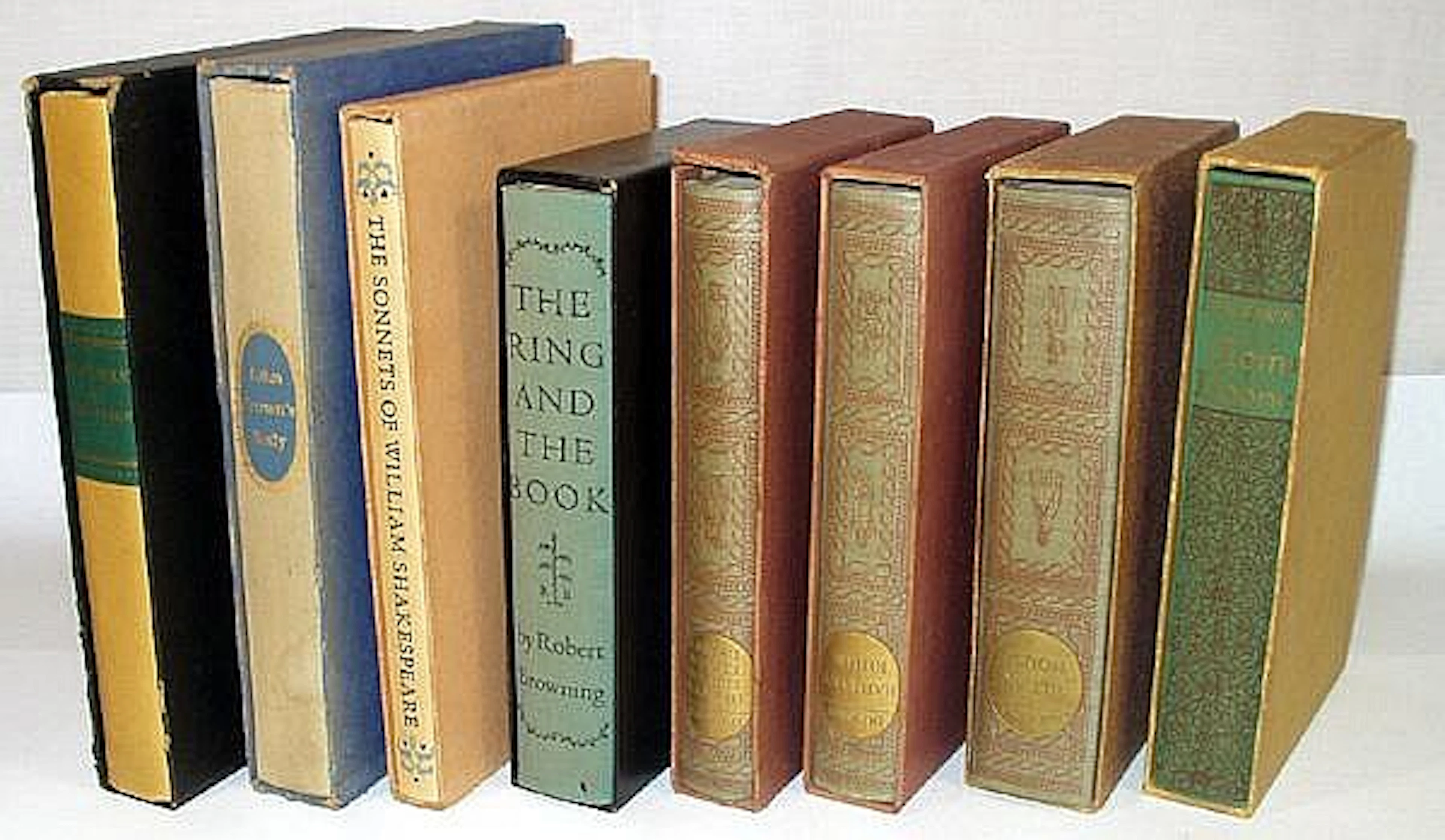 8v Dickens Shakespeare Byron DECORATIVE HERITAGE PRESS IN...